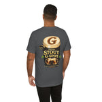 Irish Stout G-Spot T-Shirt — Funny Beer Pub Tee with Shamrock Design