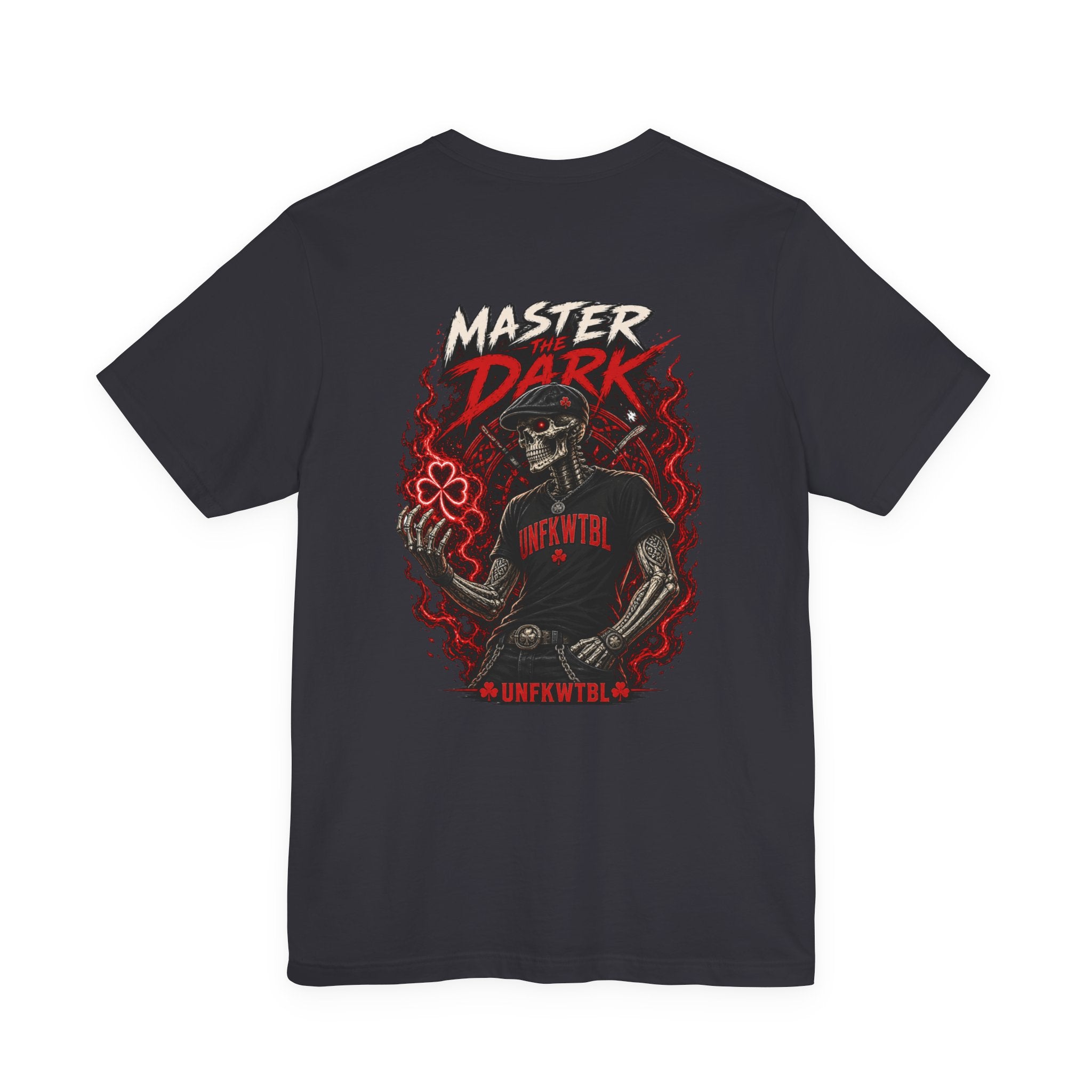 Master Dark Skull T-Shirt — Gothic Horror Graphic Tee