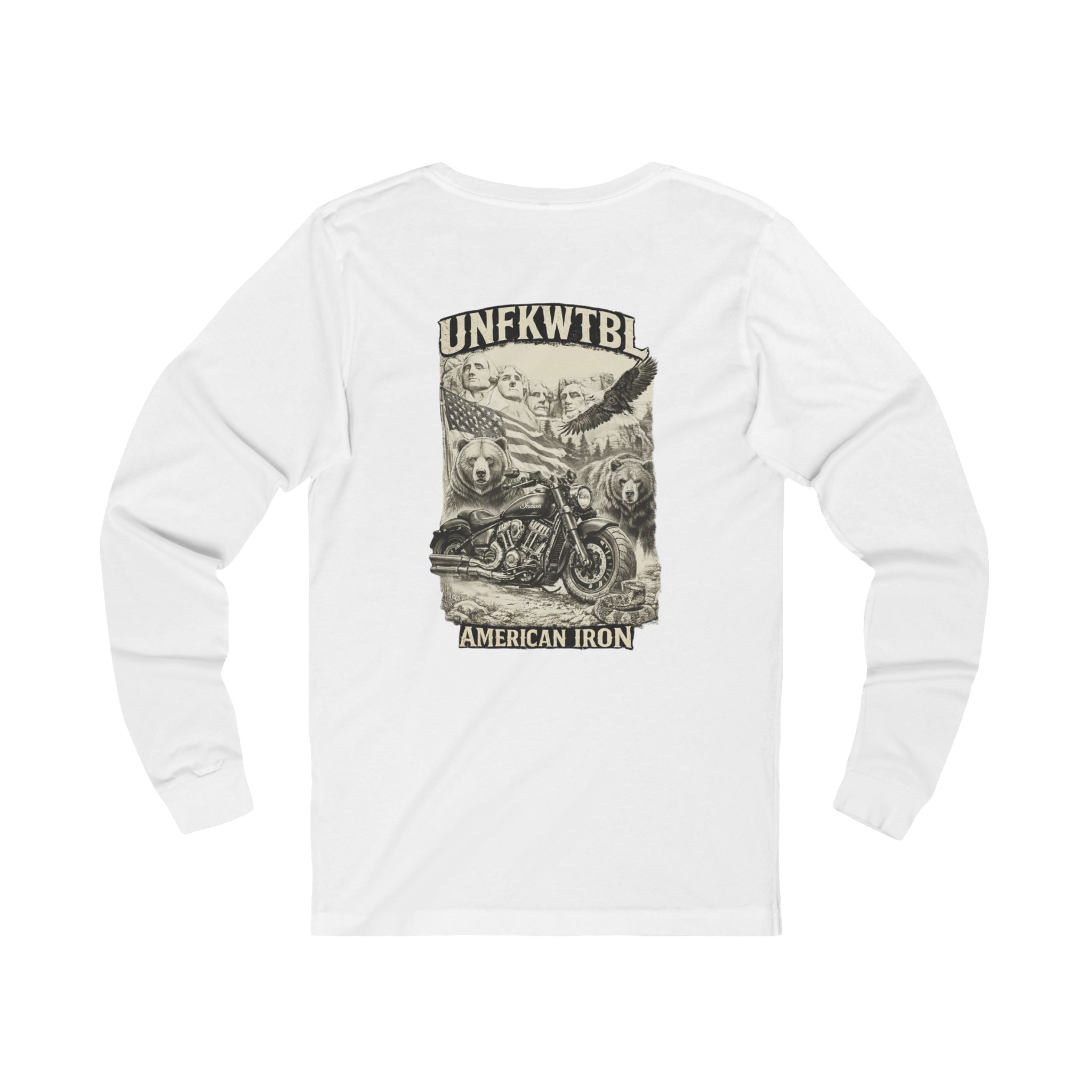 American Iron Motorcycle Long Sleeve Tee