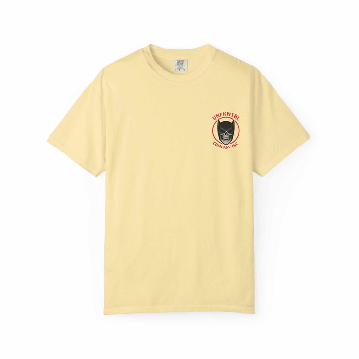 Batman Holographic Ghostface unisex t-shirt with soft garment-dyed fabric and durable stitching