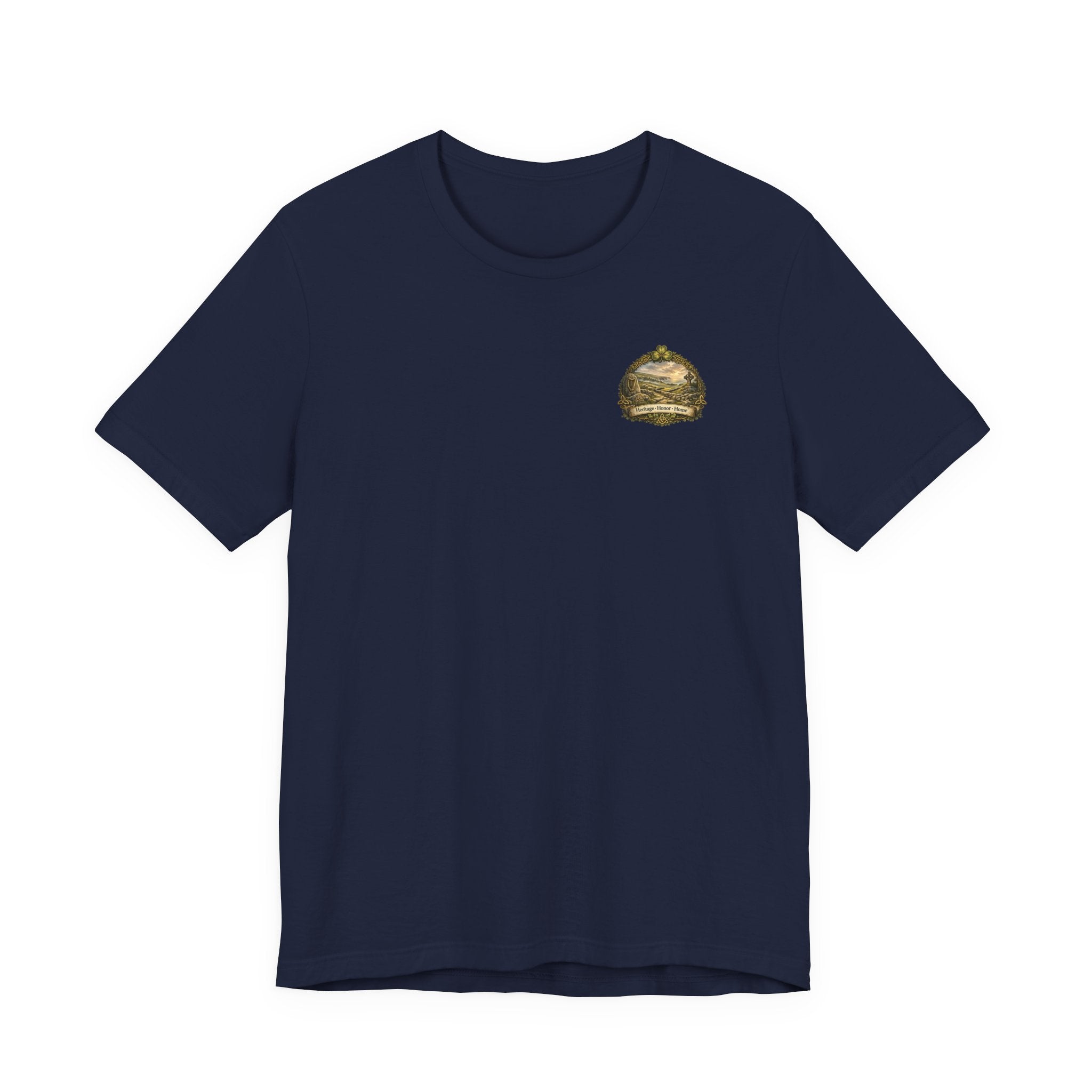 Ireland Éire Scenic T-Shirt — "Land of Story & Stone" Celtic Landscape Tee
