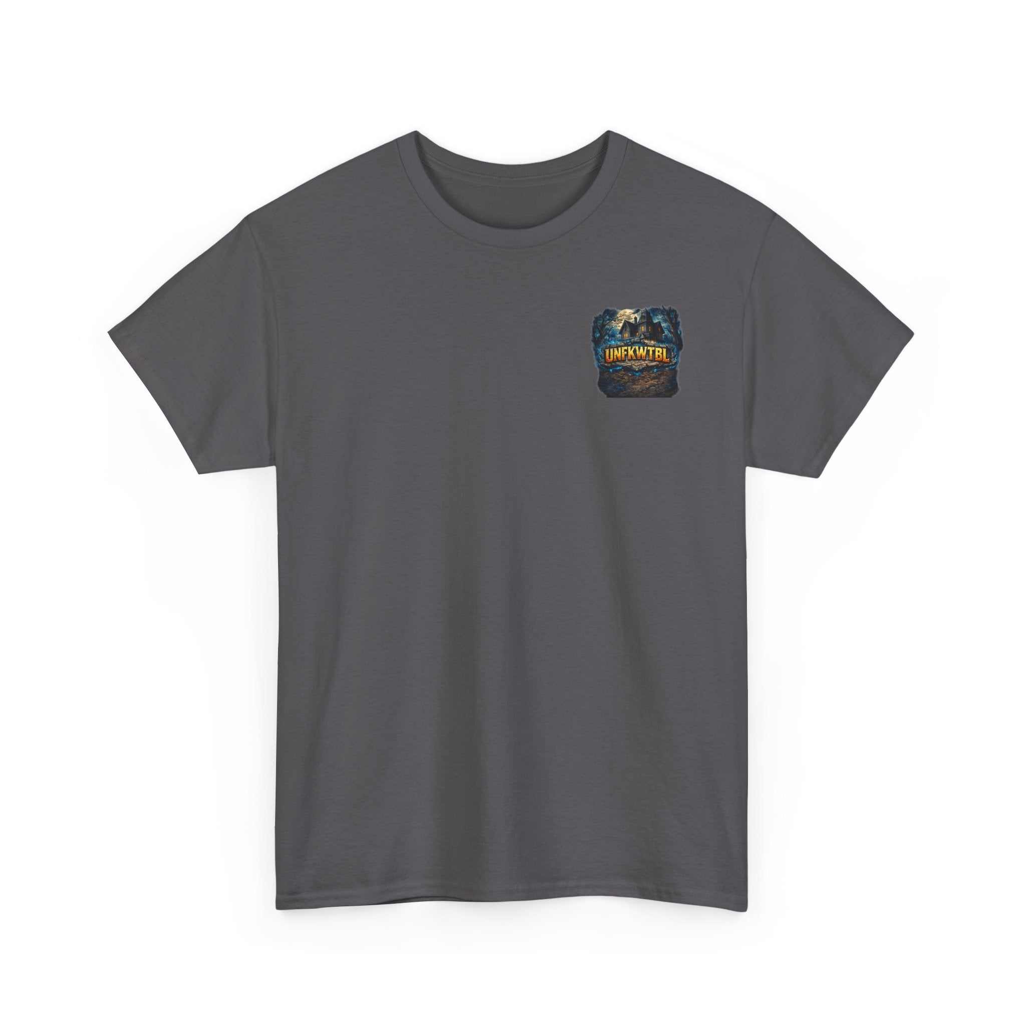 Scooby-Style Haunted Crew T-Shirt — Retro Mystery Mansion Graphic