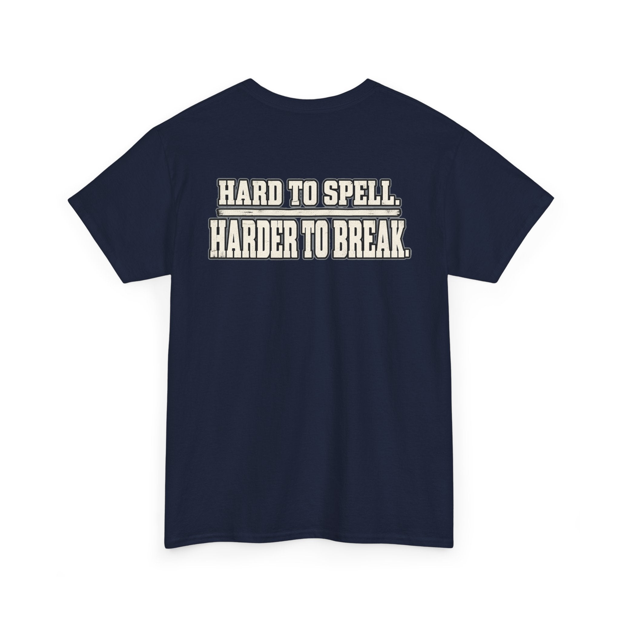 UNFKWTBL Harder to Break Back-Print Tee.