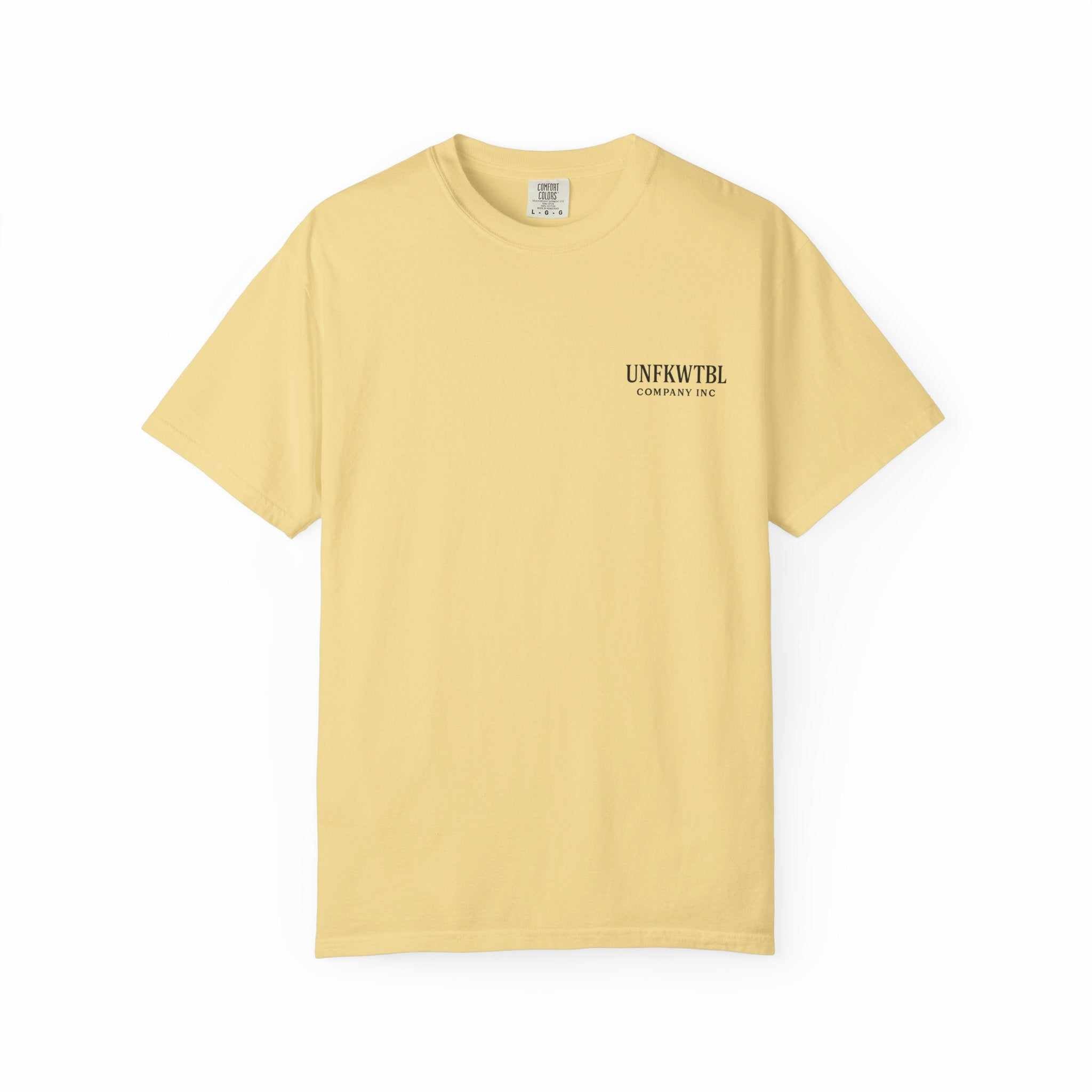 Steel and Silence unisex garment-dyed soft cotton t-shirt with minimalist chest logo and relaxed crew neck fit