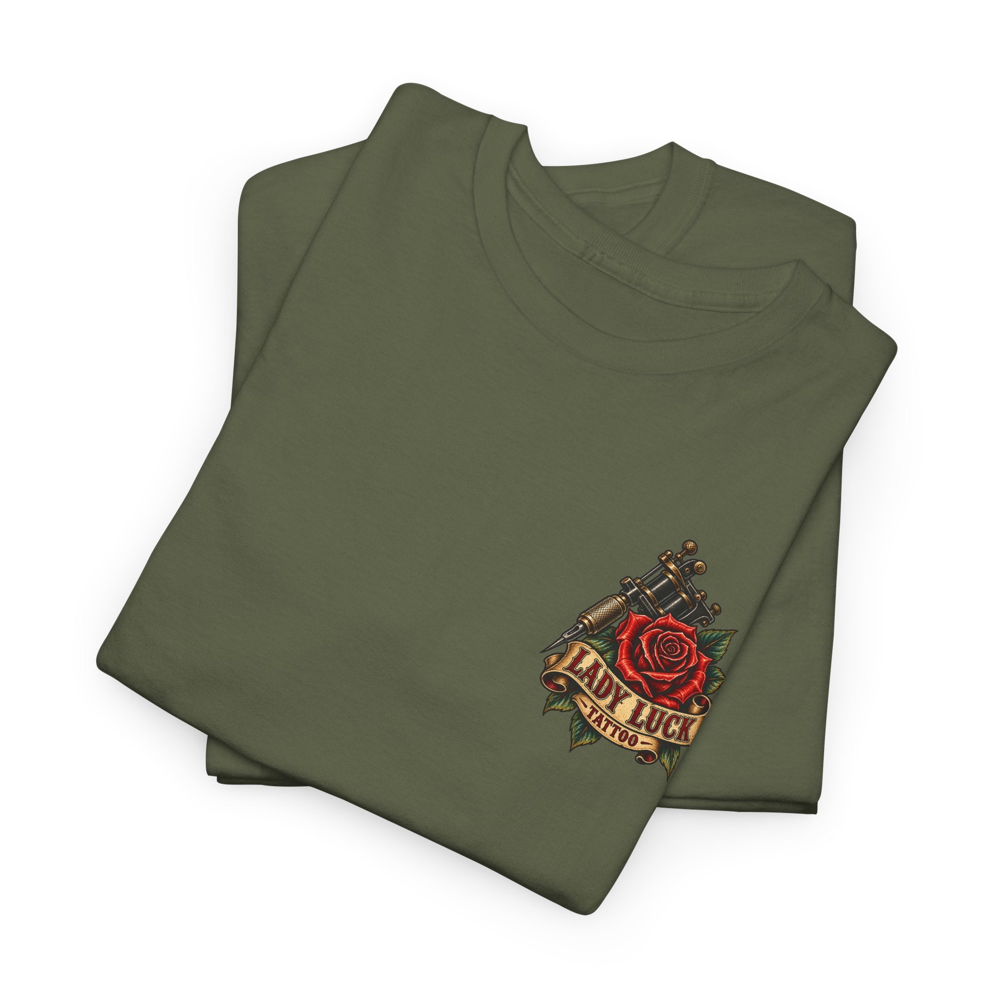 Lady Luck Tattoo Rebel Pinup Men’s Tee