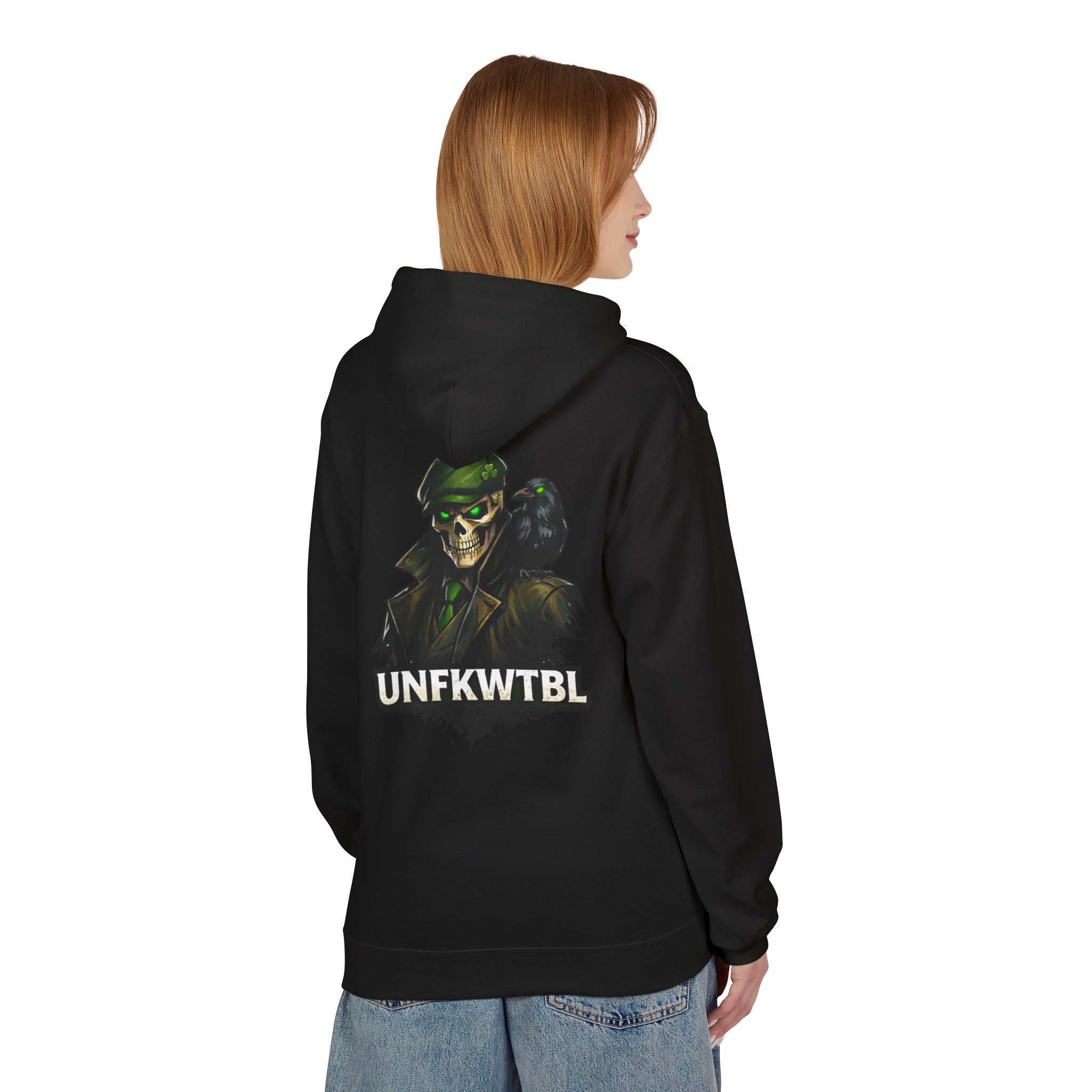 UNFKWTBL Skull Soldier Hoodie – Military Skull Graphic Pullover