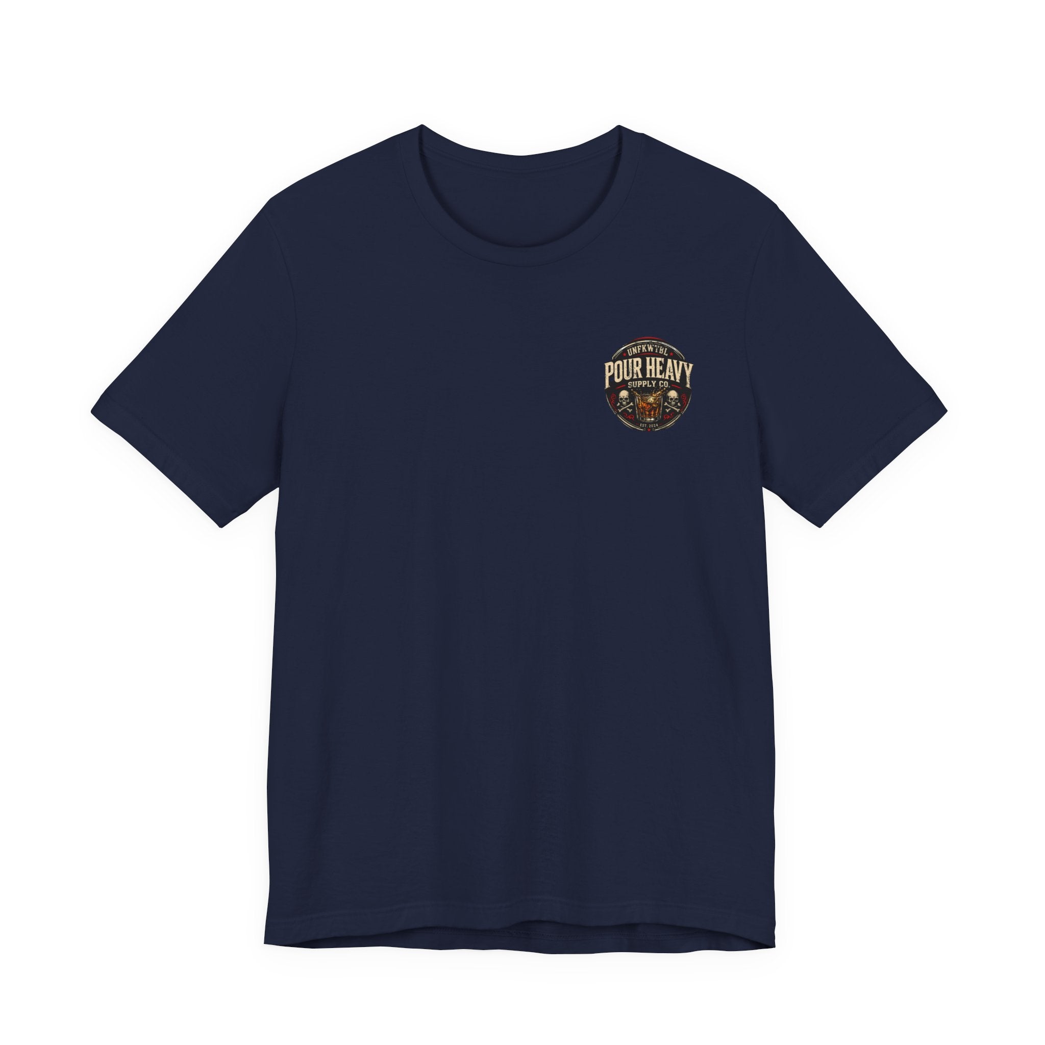 Biker Bar Graphic Tee — "Raise Hell, Drink Well" Vintage Pinup T-Shirt