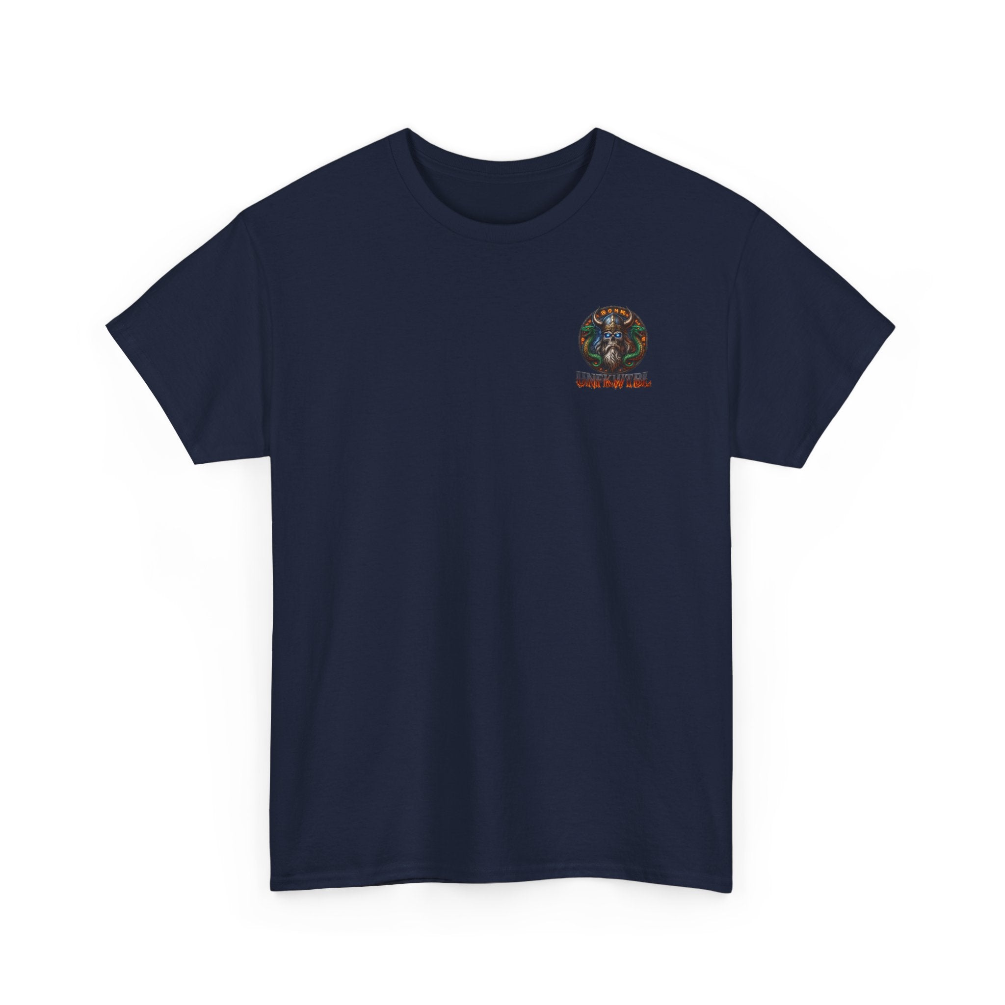 Viking Axe T-Shirt — "We Come From The North, Unafraid" Heavy Cotton Tee