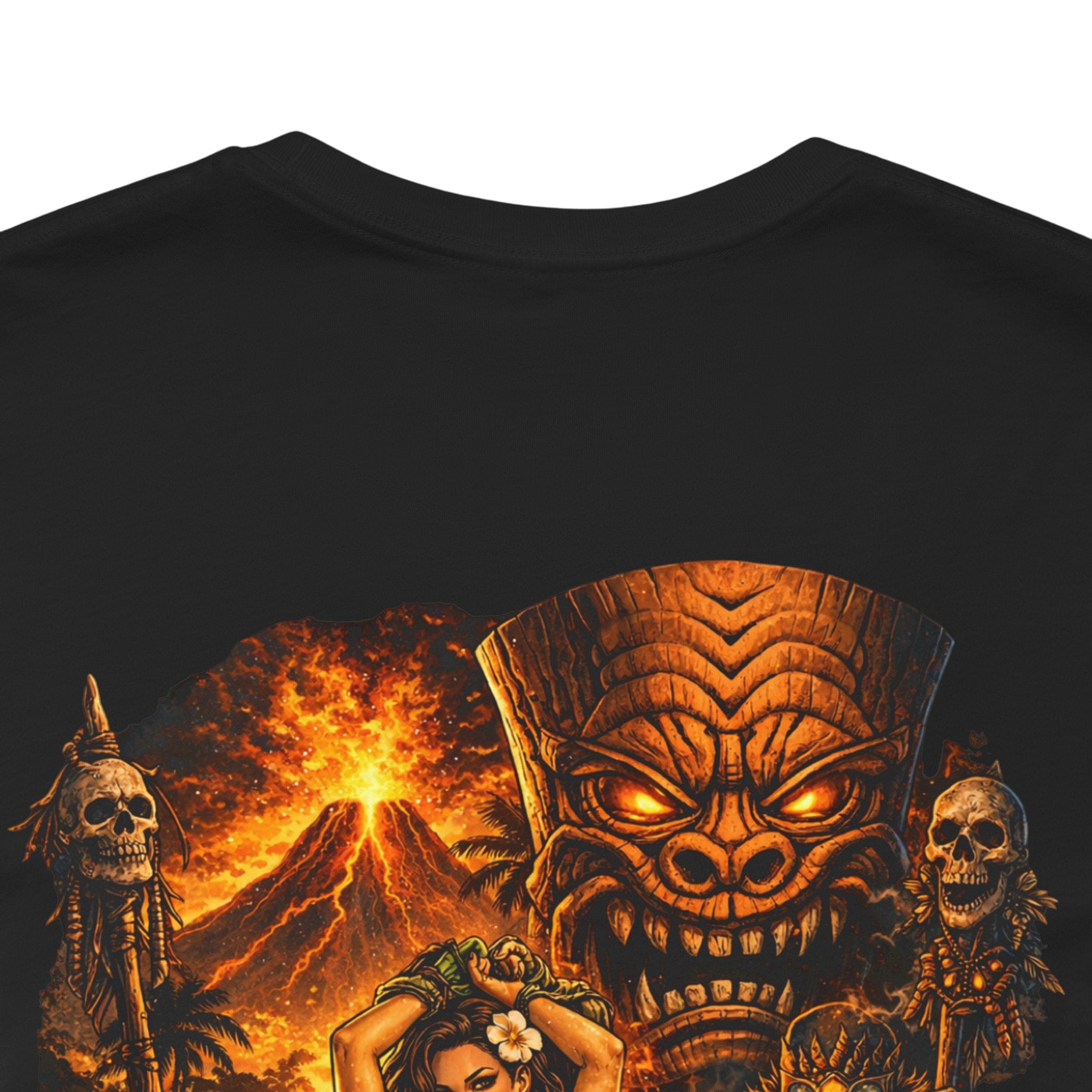 Tiki Ritual Graphic Tee — "Offerings Must Be Made" Back Print