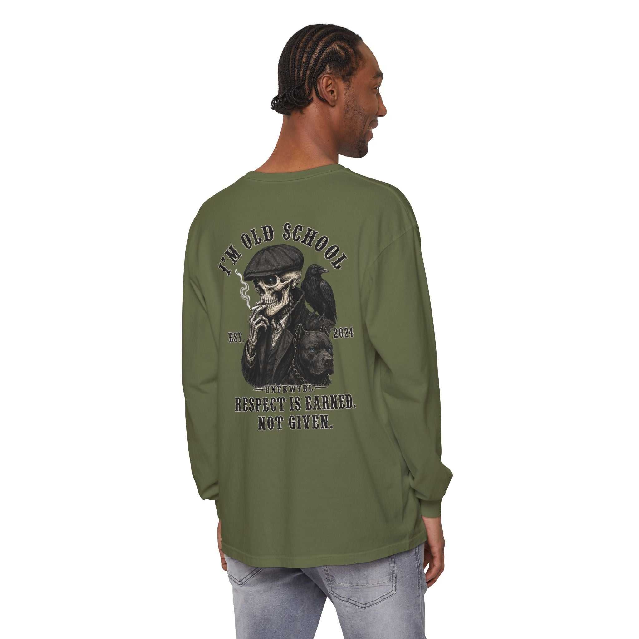 Old School: Respect Is Earned Long-Sleeve Tee