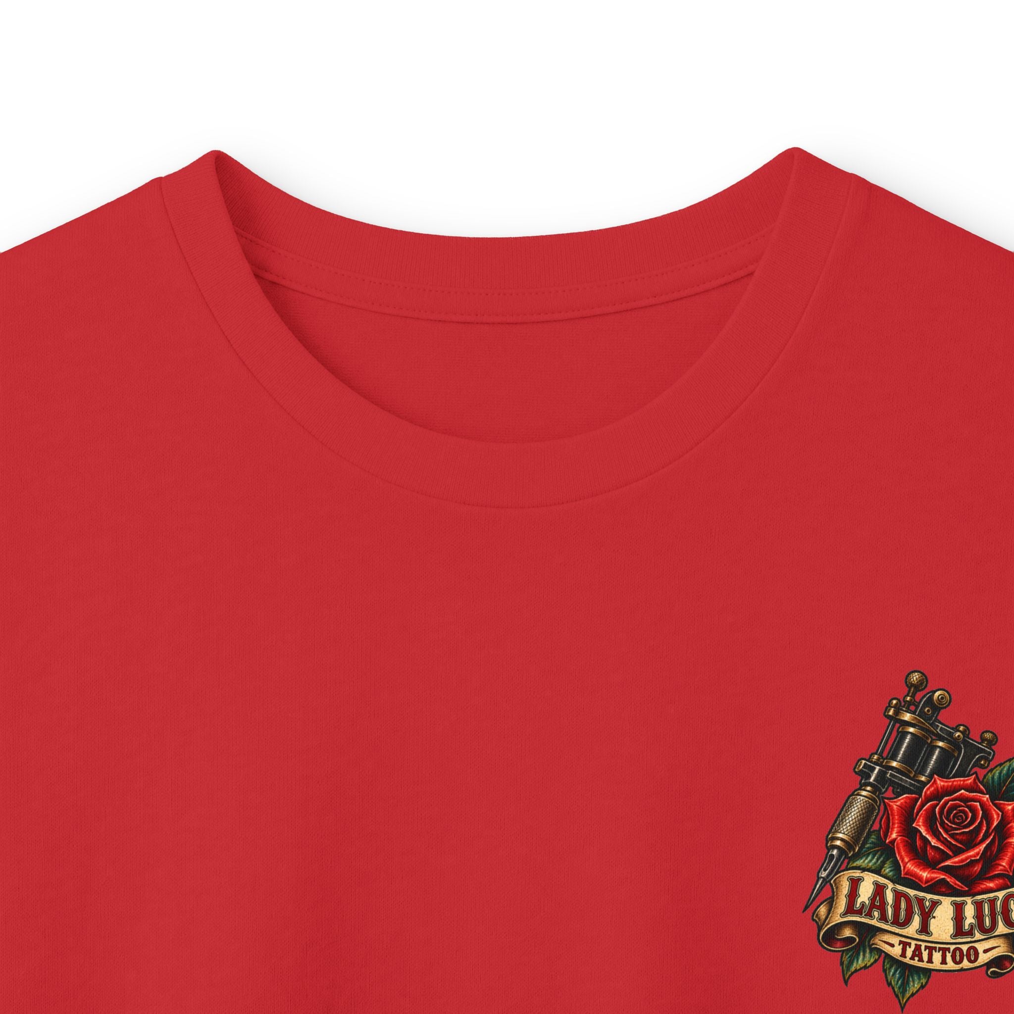 Lady Luck Tattoo Rebel Pinup Long-Sleeve Tee