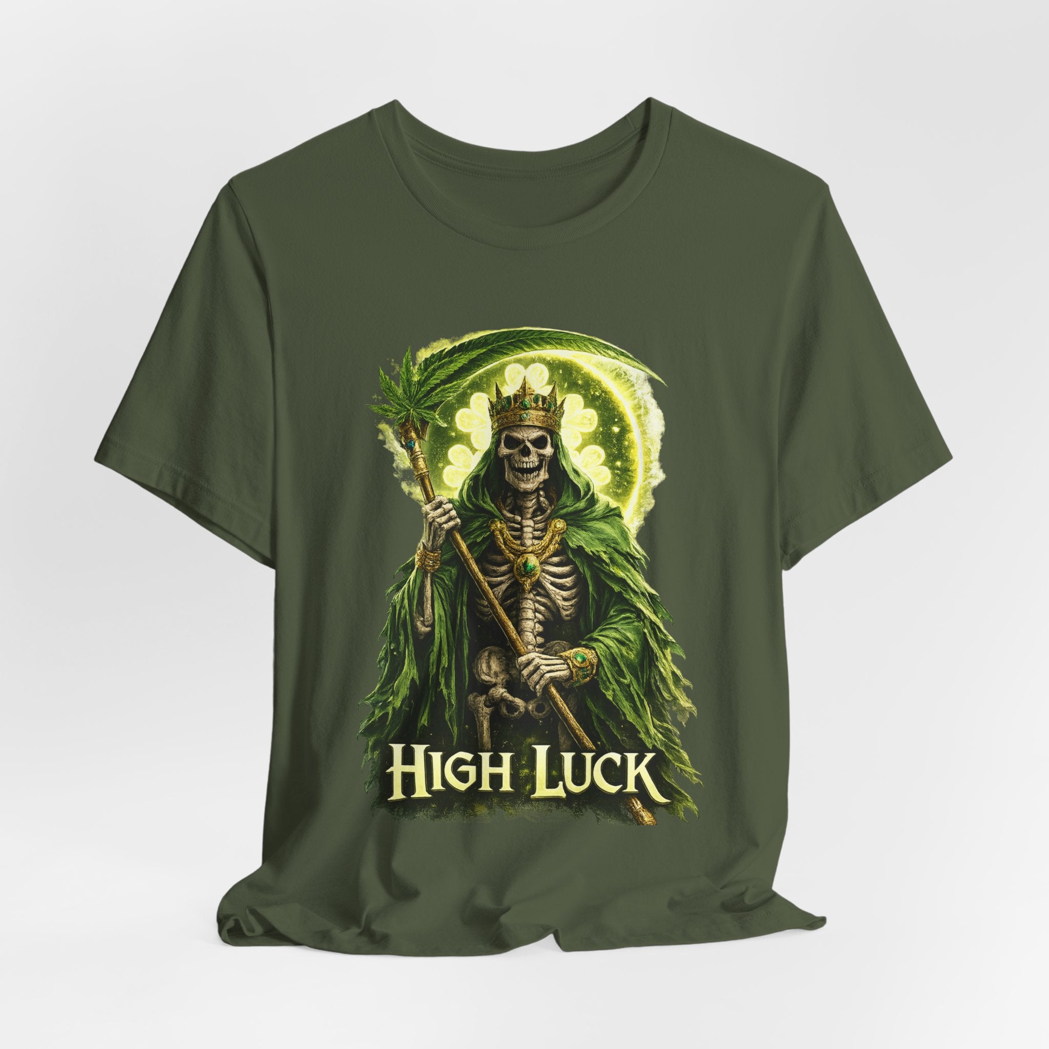 High Luck Skeleton Reaper Tee