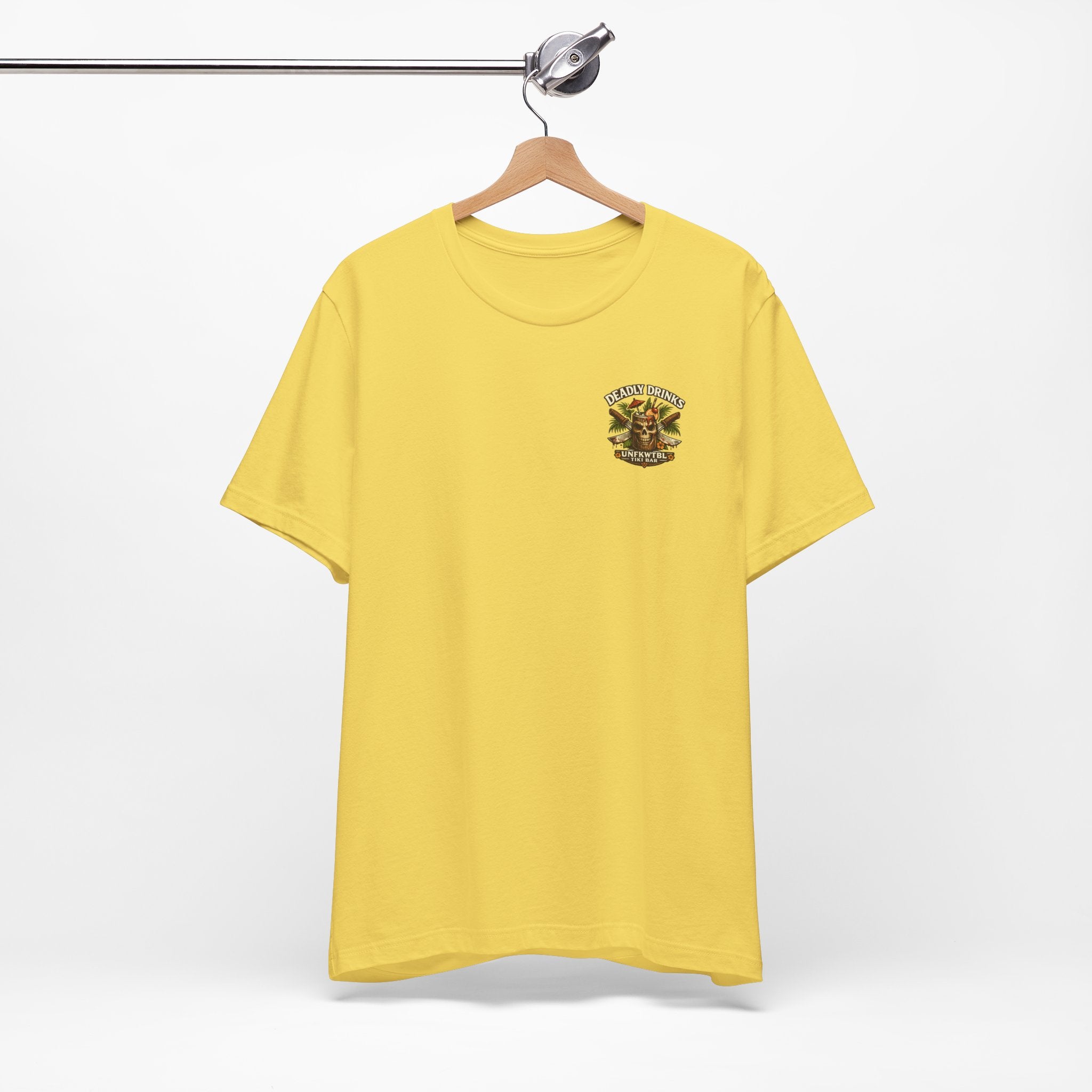 Creepy Clown Beach Tee — "Floating Under the Influence" Graphic T-Shirt