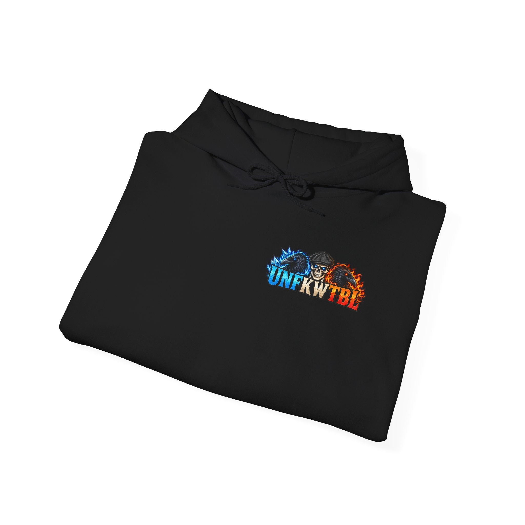The Silent Boss: Fire & Ice Hoodie