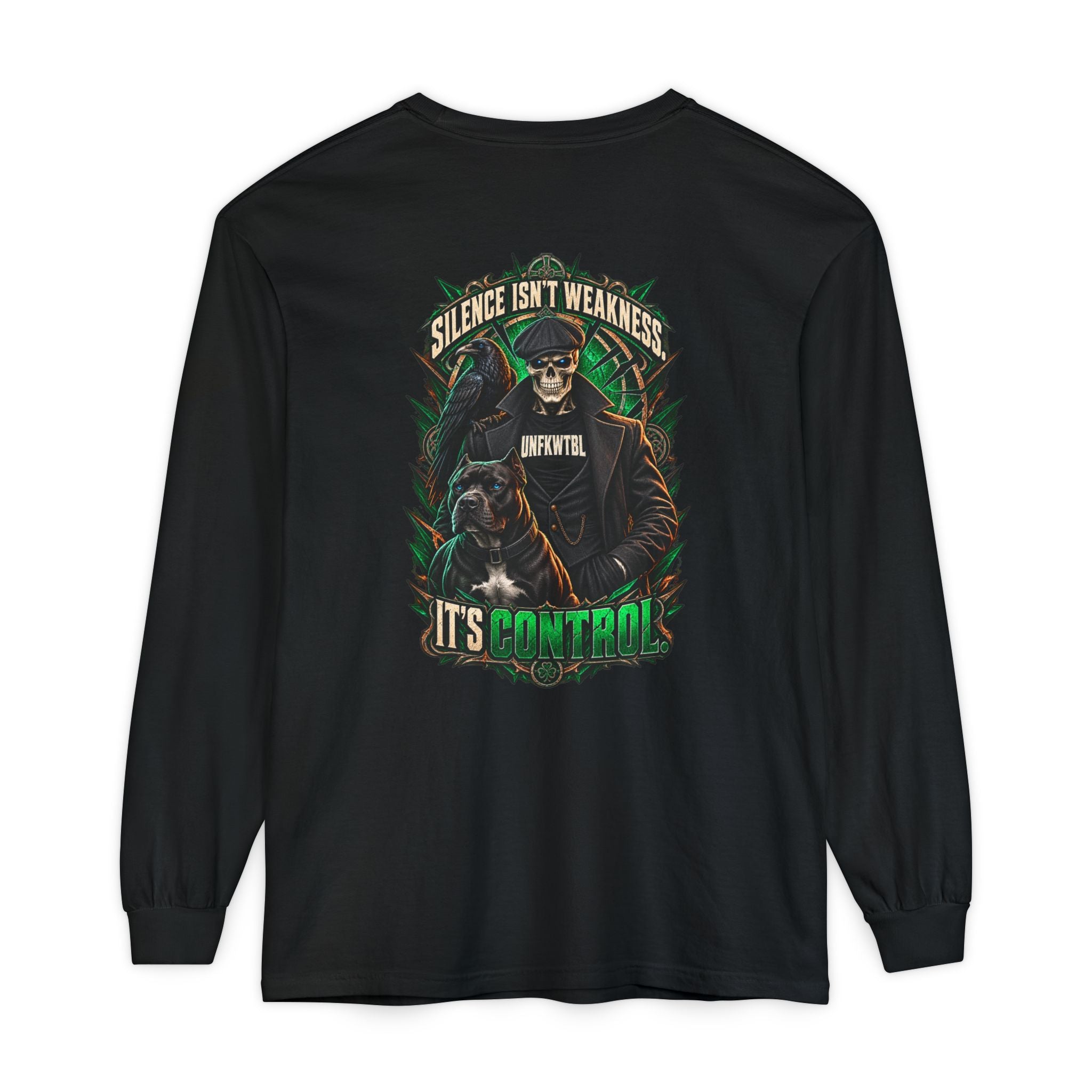 Silence Is Control Long-Sleeve Tee