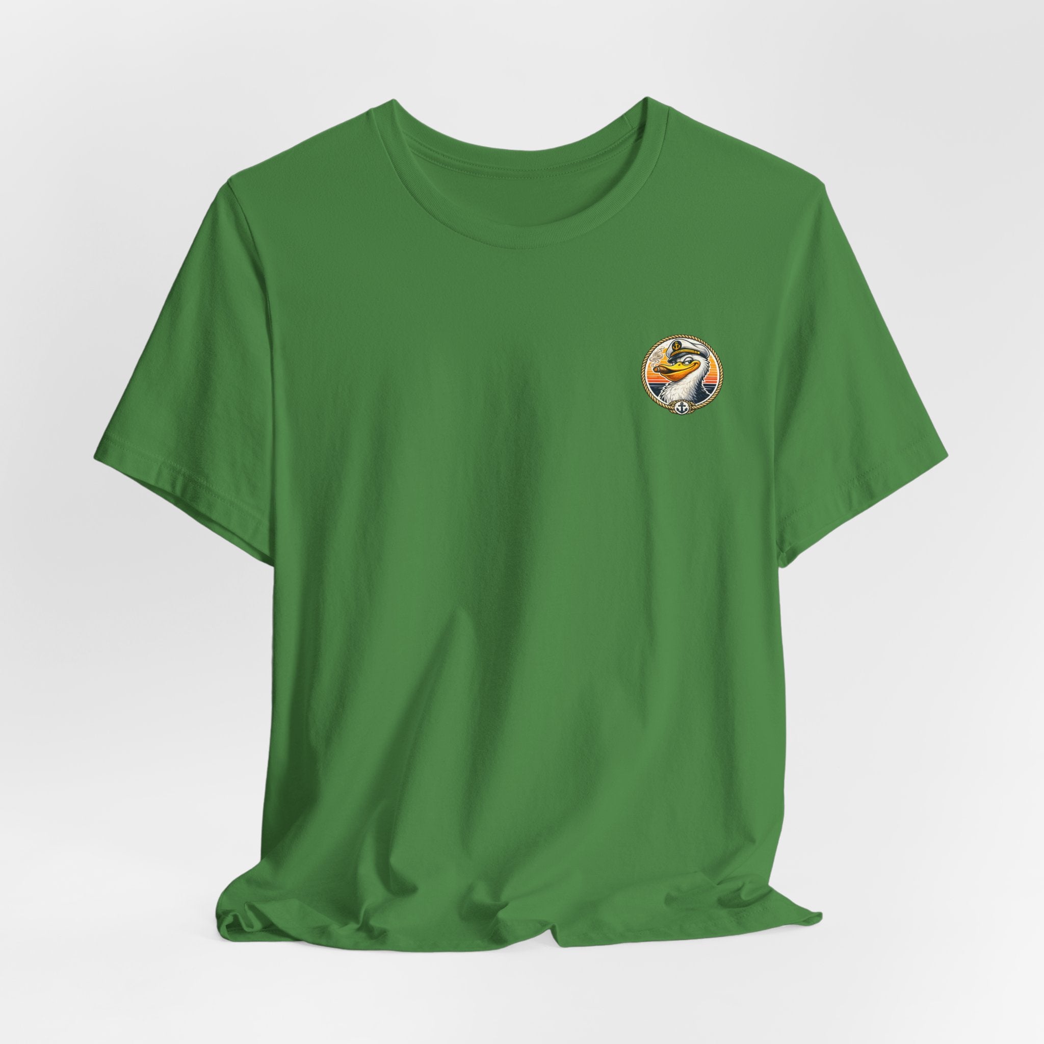 Rum Runner Beach Club T-Shirt - Tropical Duck Boat Graphic Tee