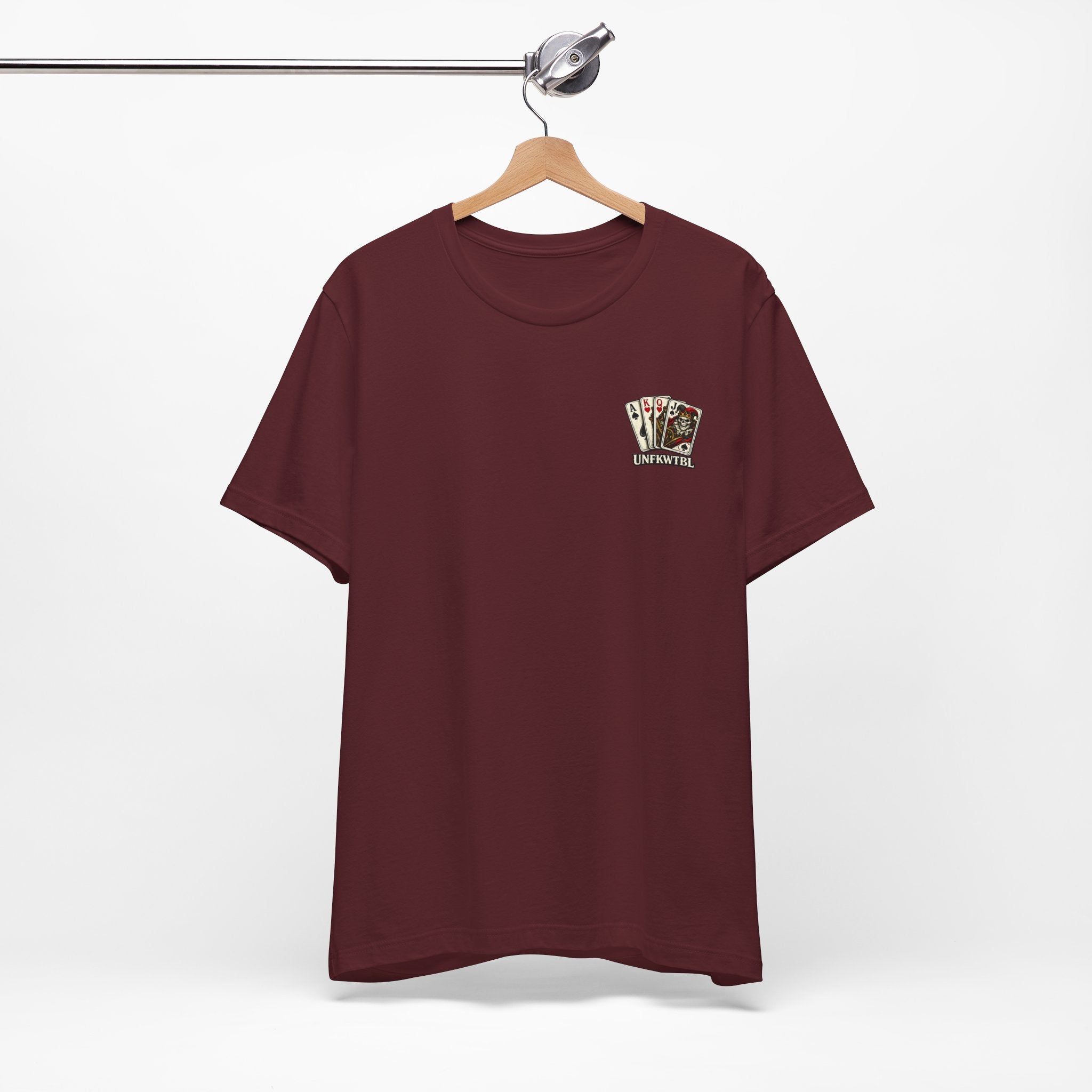 King of Hearts Skull Tee — Poker Playing Card Royalty Graphic T-Shirt