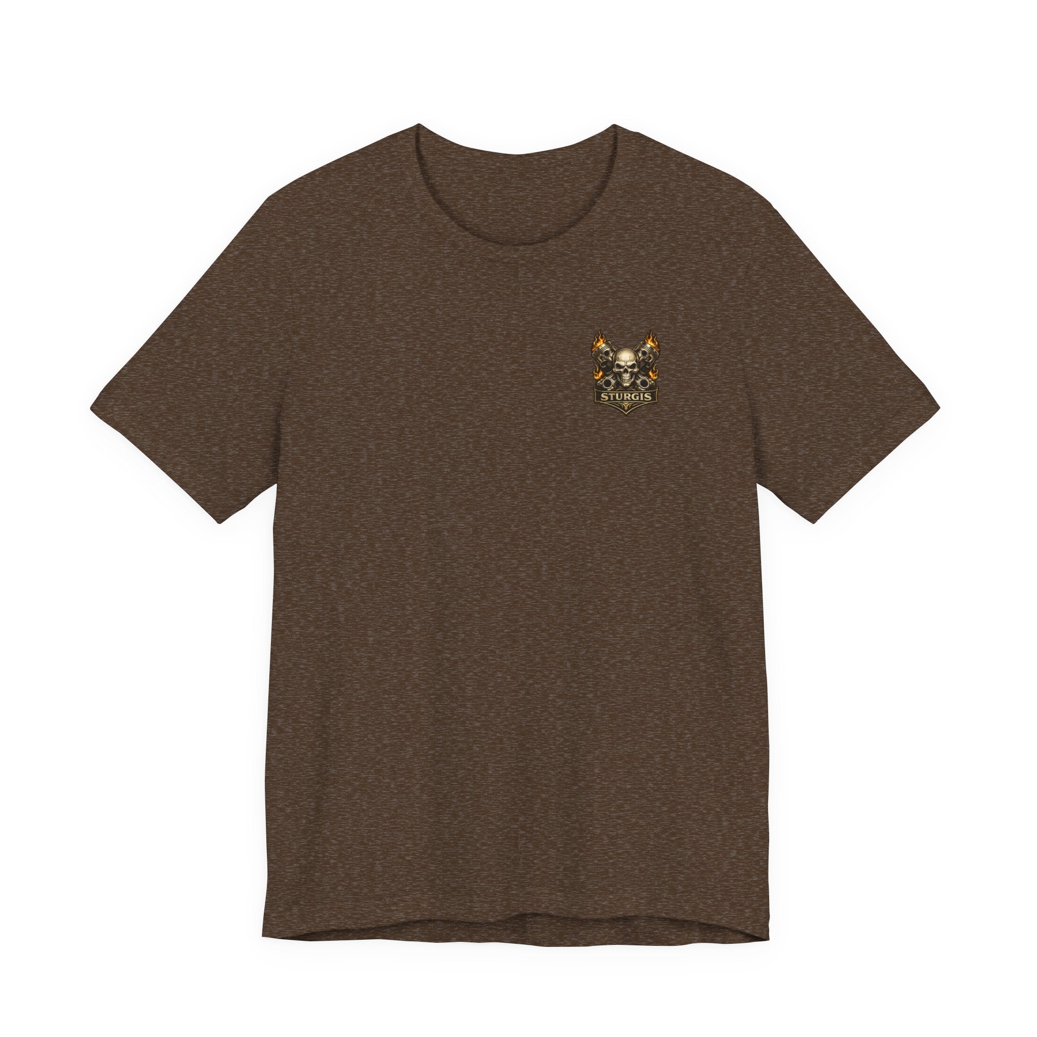 Sturgis Black Hills Heat Motorcycle Tee — Biker Girl Bike Rally T-Shirt