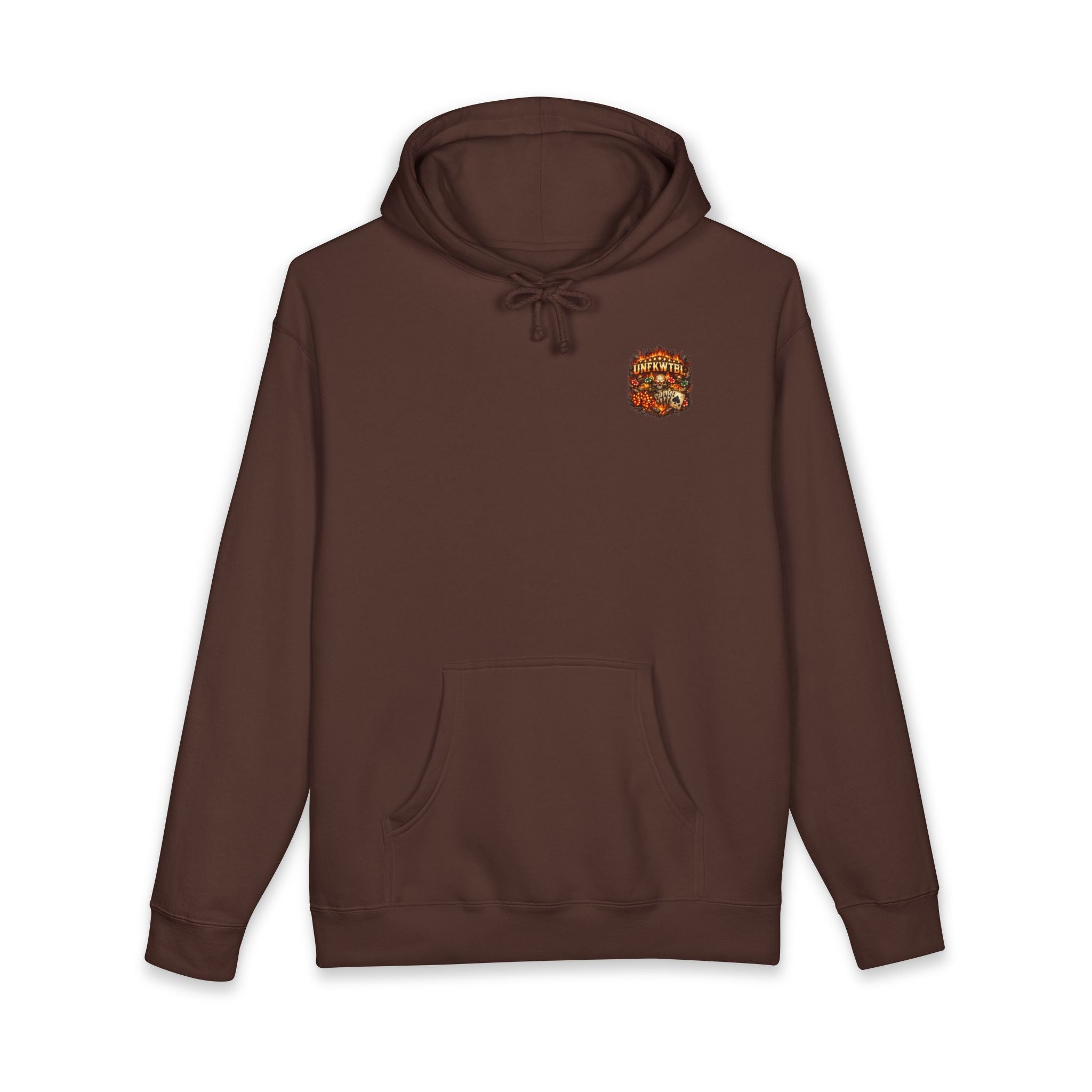 Hoodie — "Double or Nothing" Skull Poker Graphic Hoodie