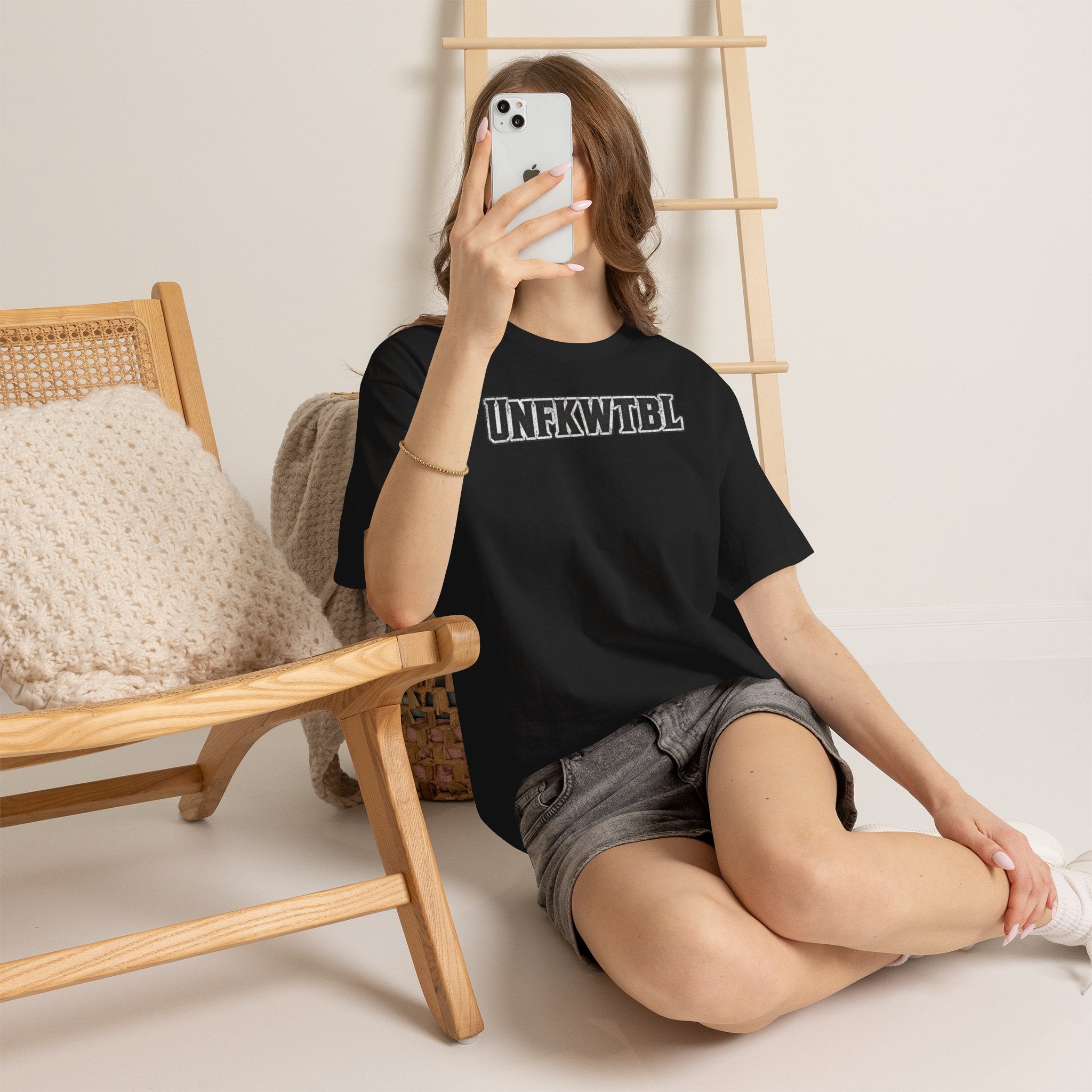 Stay Strong UNFKWTBL Graphic Tee — Skull Warrior Back Print