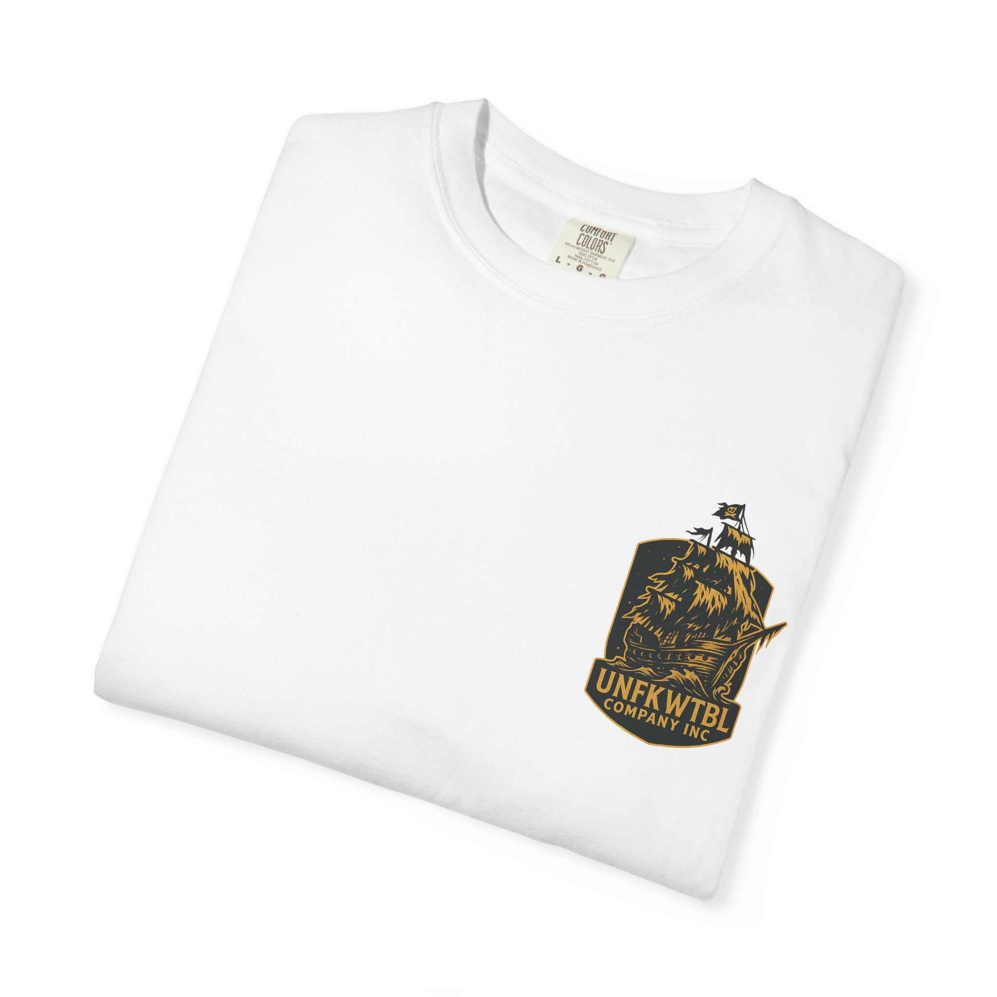 Control the Chaos unisex garment-dyed t-shirt in vibrant colors for sustainable fashion and adventure lovers