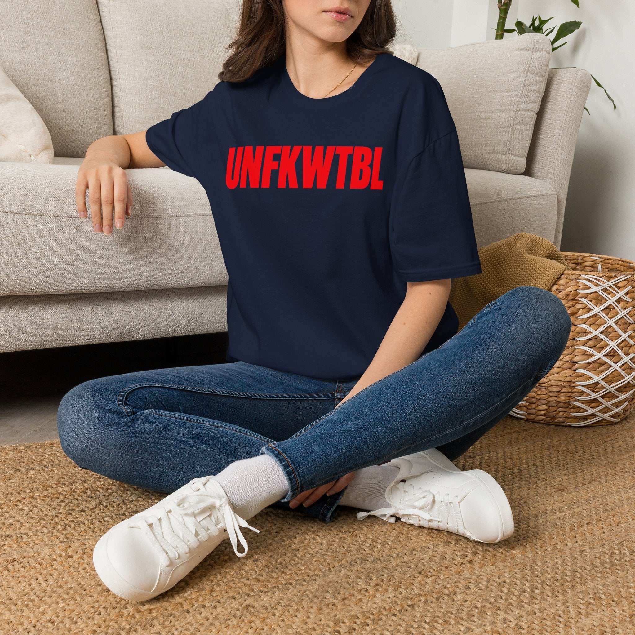 UNFKWTBL Graphic T-Shirt — Bold Red Statement Tee