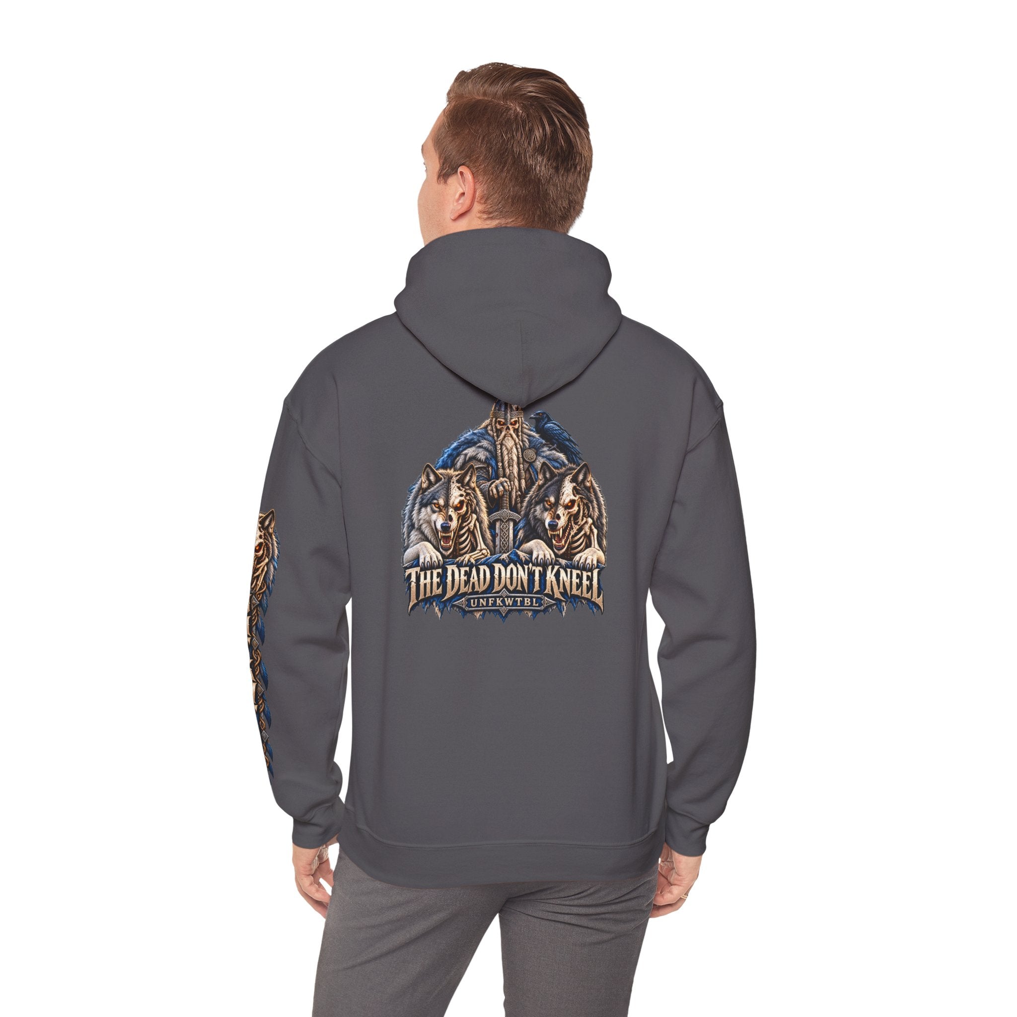The Dead Don’t Kneel Wolf Hoodie | UNFKWTBL