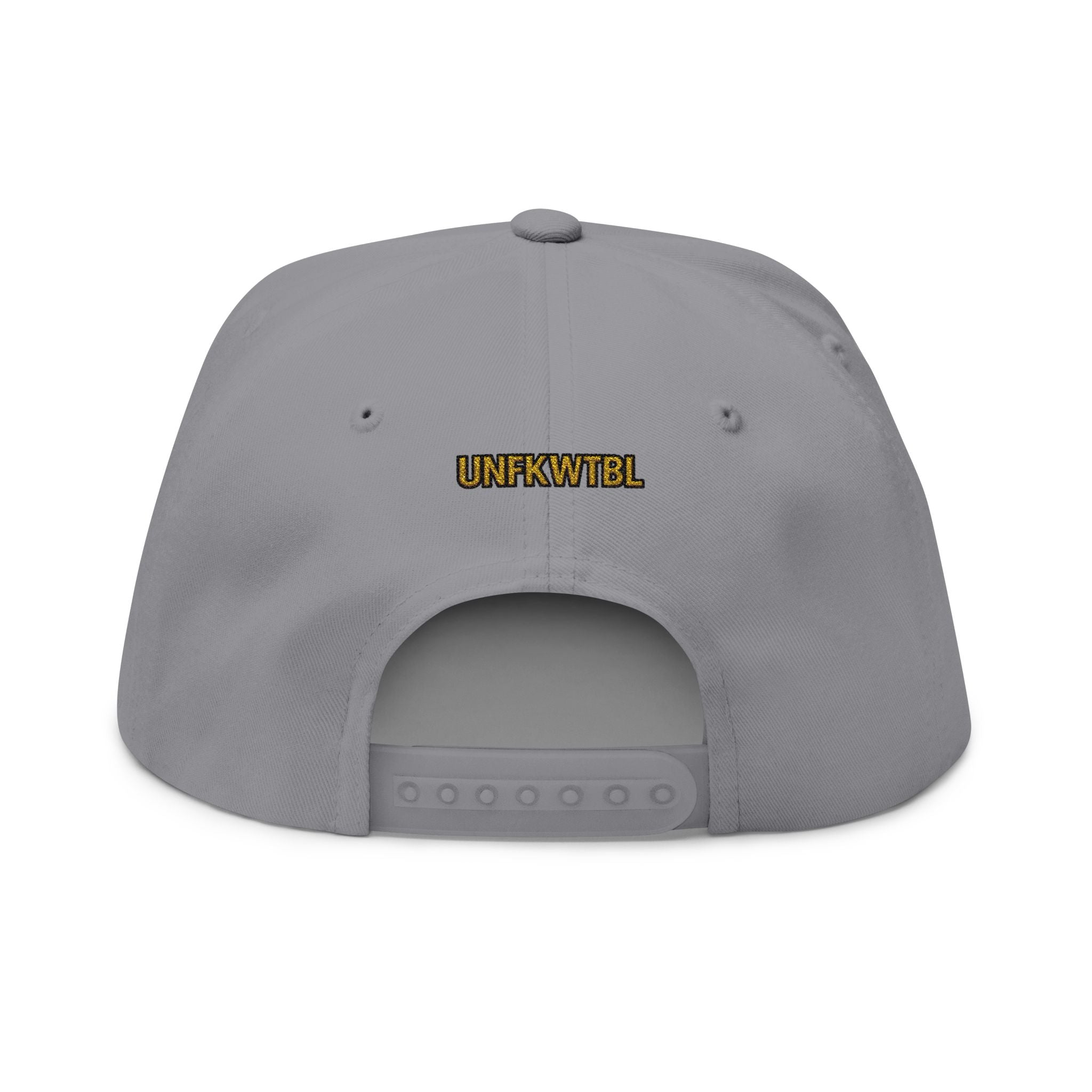 Celtic Skull Embroidered Flat Bill Cap — Viking Knot Snapback Hat