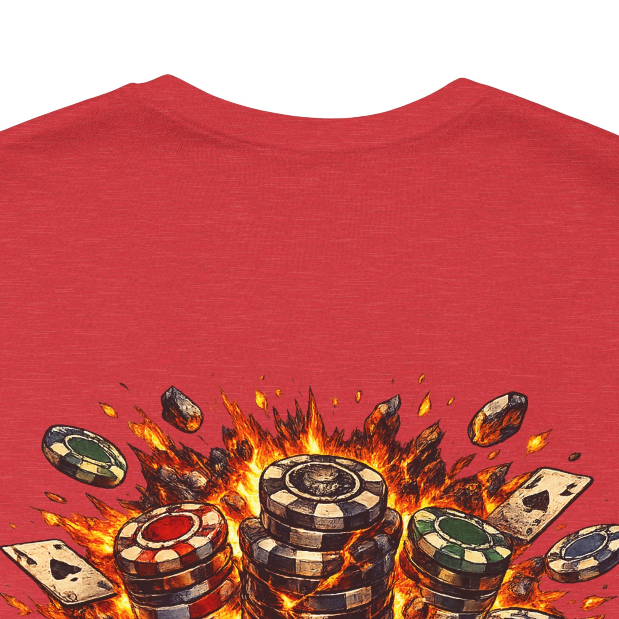 Stack the Odds Poker T-Shirt — Casino Chips & Cards Graphic Tee