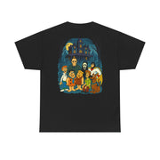 Tee Shirt Mashup Saturday Morning Cartoons and Horror Legends
