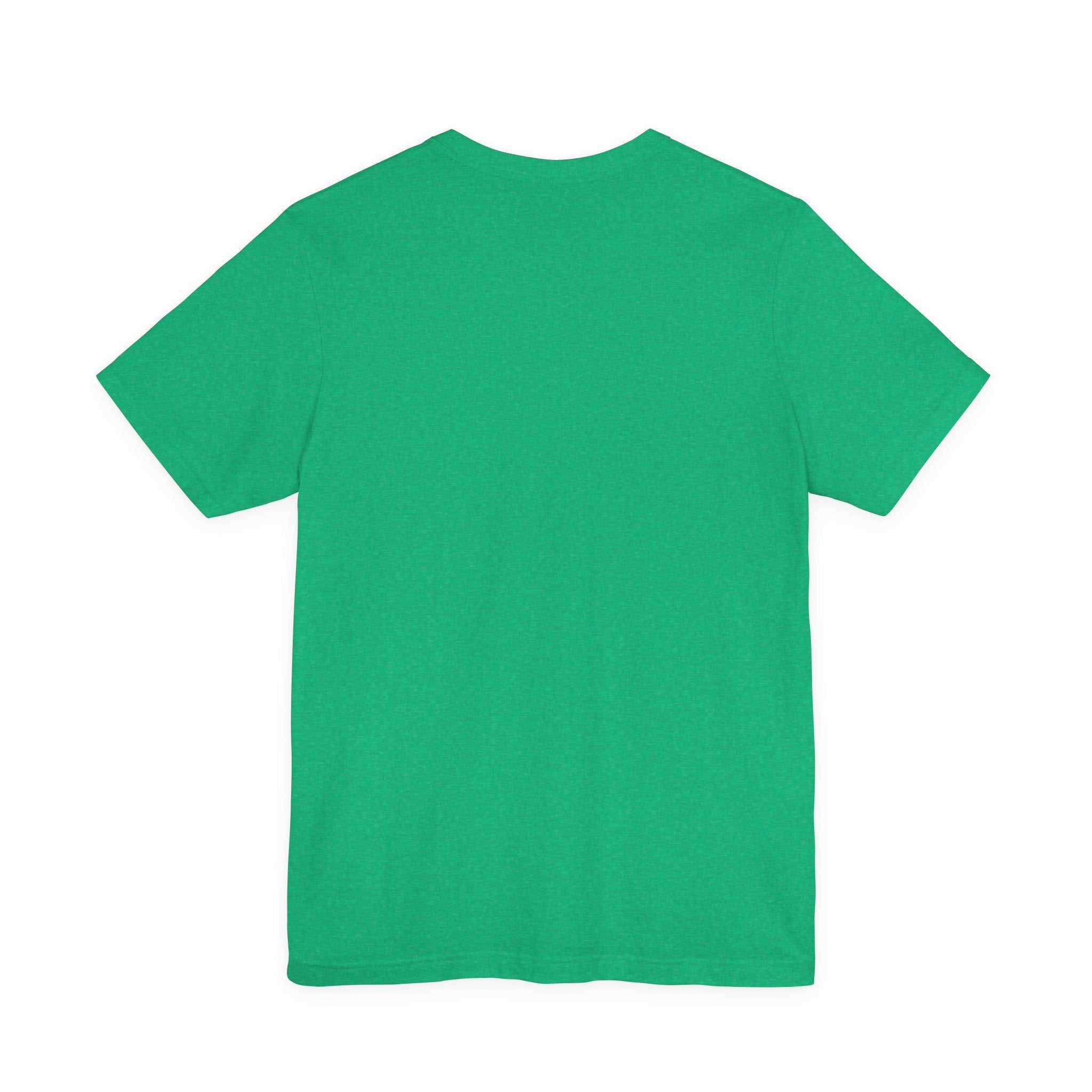 Clover Trail Graphic Tee with hand-drawn lucky shamrock design on lightweight breathable cotton