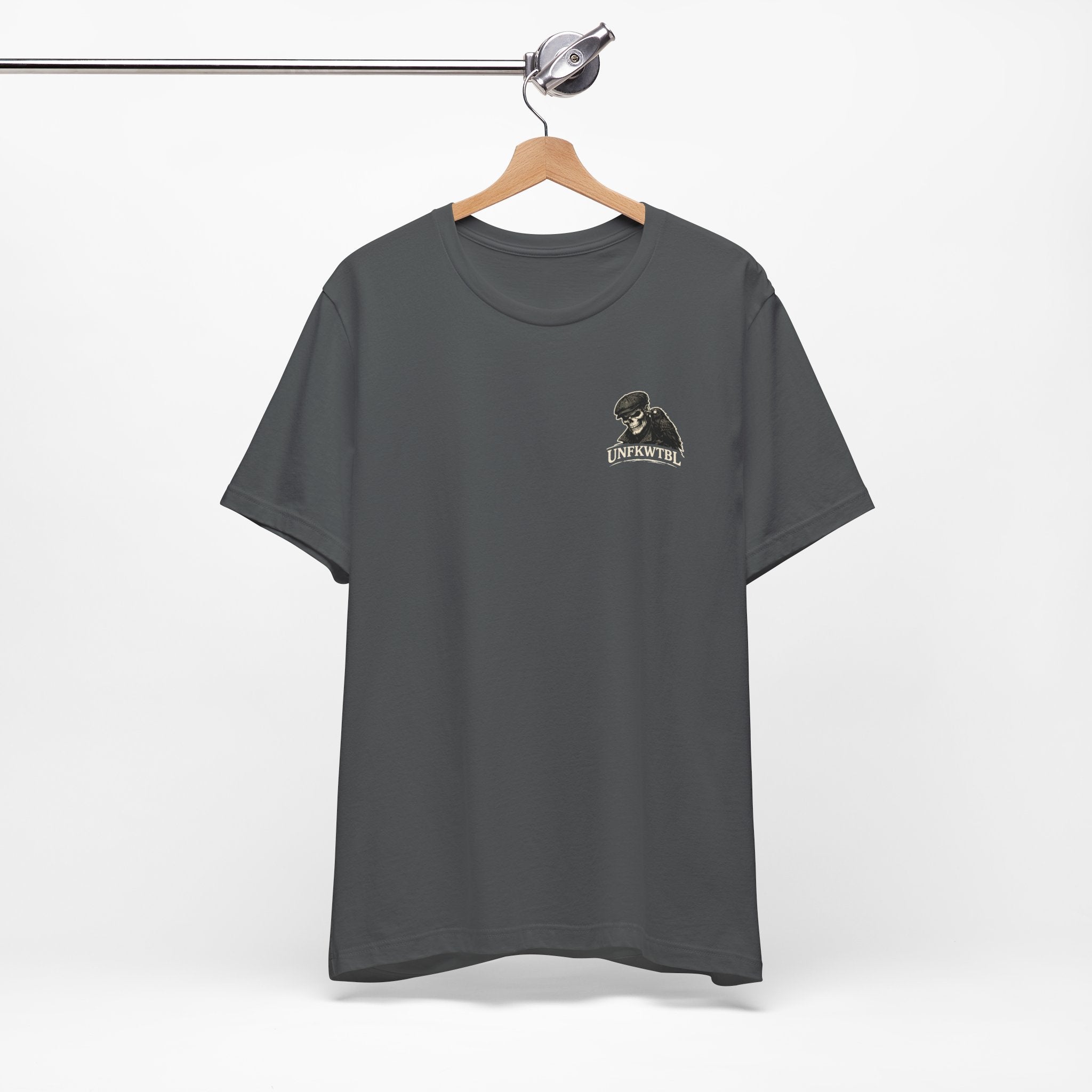 Respect T-Shirt — "I Don't Chase Respect, I Take It" Raven Graphic Tee