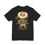 Irish Stout G-Spot T-Shirt — Funny Beer Pub Tee with Shamrock Design