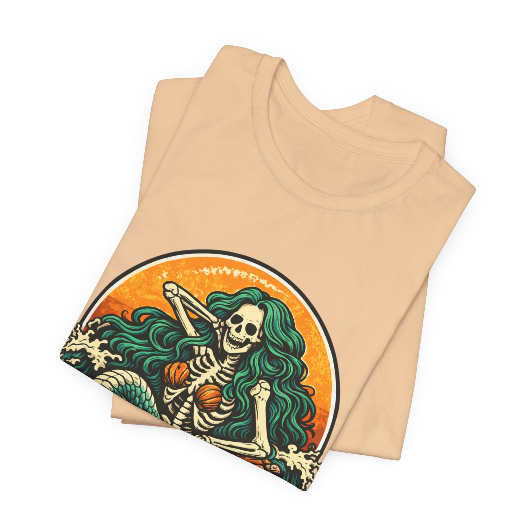 Stay Unfkwtbl Mermaid Skeleton T-Shirt