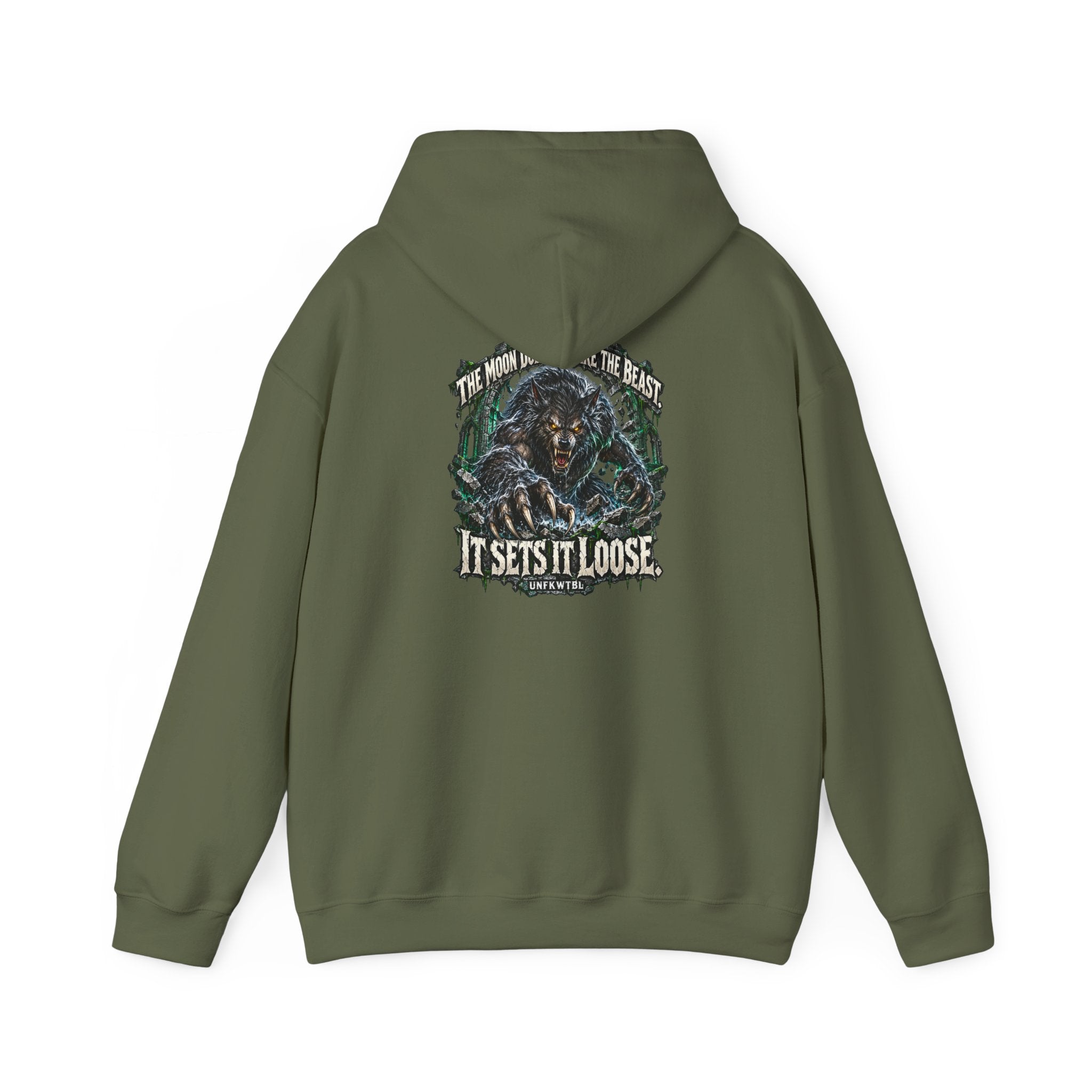 Sees You. The Werewolf Is Loose Hoodie