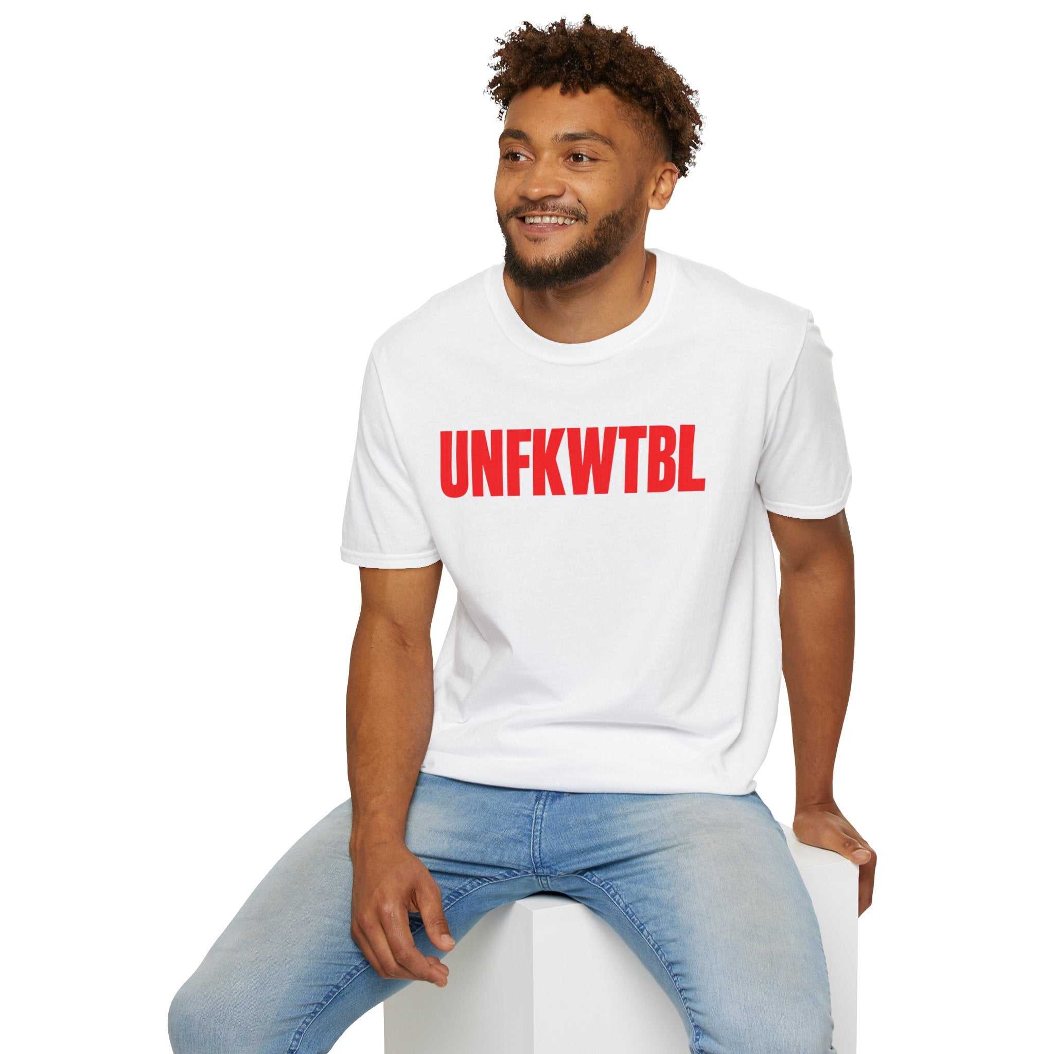 UNFKWTBL Graphic T-Shirt — Bold Red Statement Tee