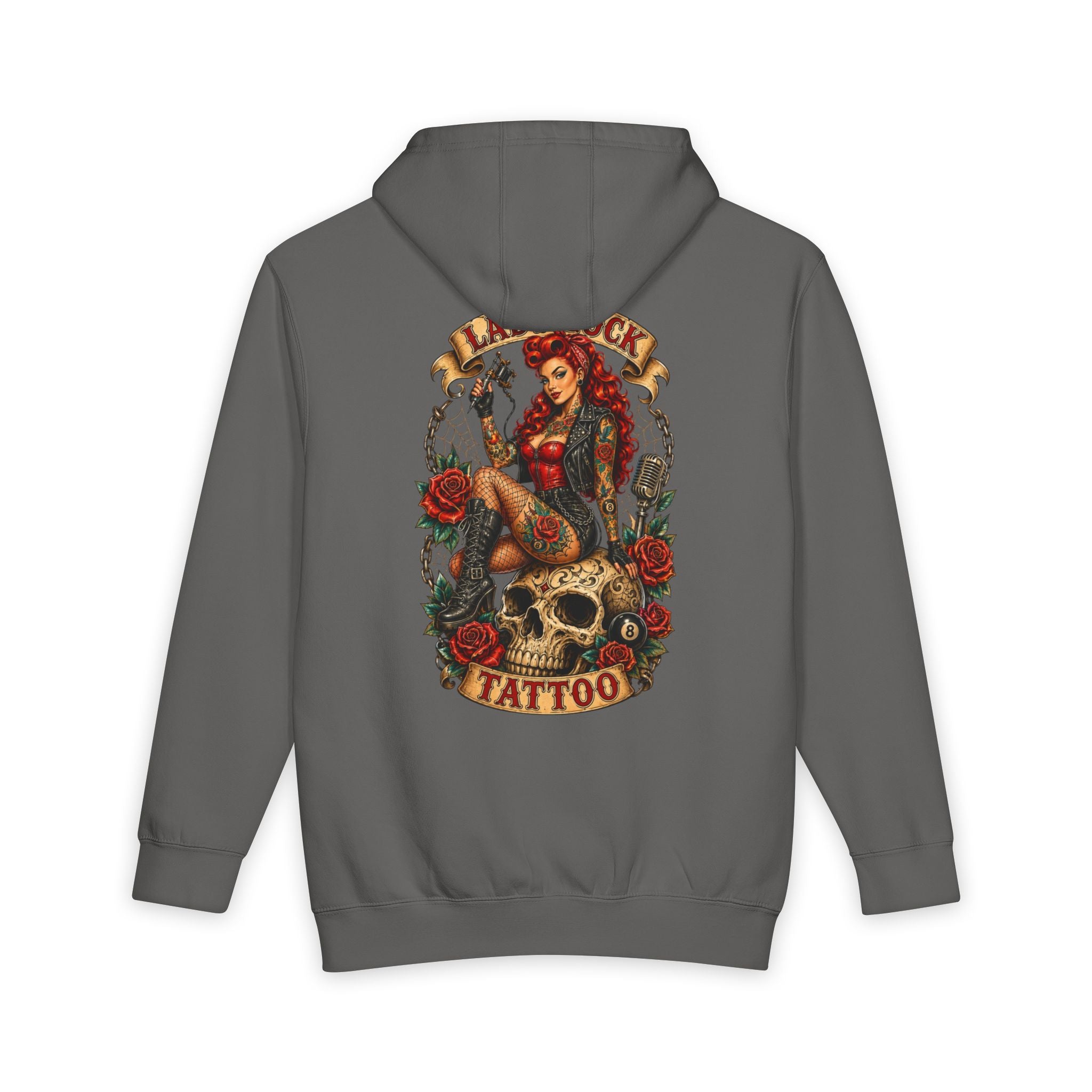 Lady Luck Tattoo Skull Queen Hoodie