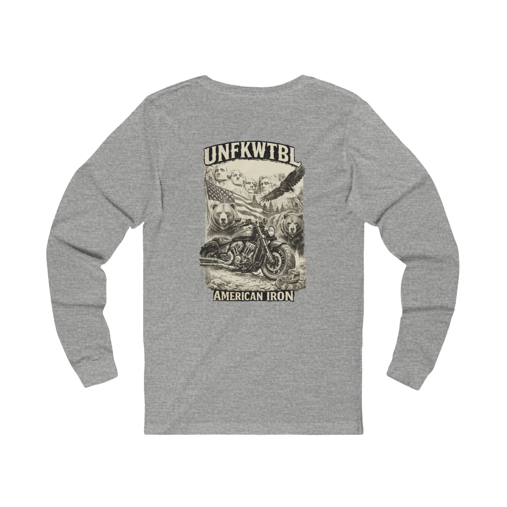 American Iron Motorcycle Long Sleeve Tee