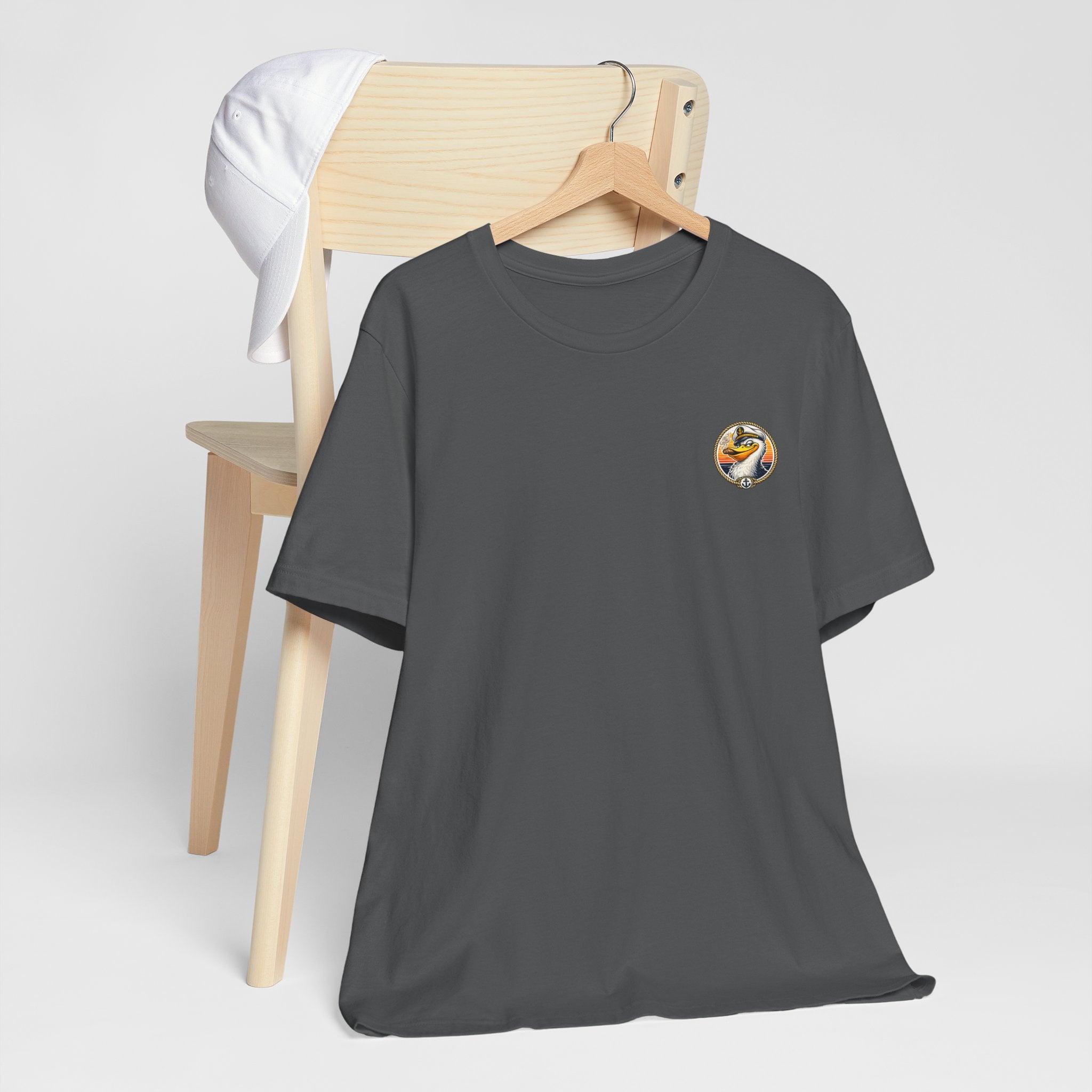 Rum Runner Beach Club T-Shirt - Tropical Duck Boat Graphic Tee