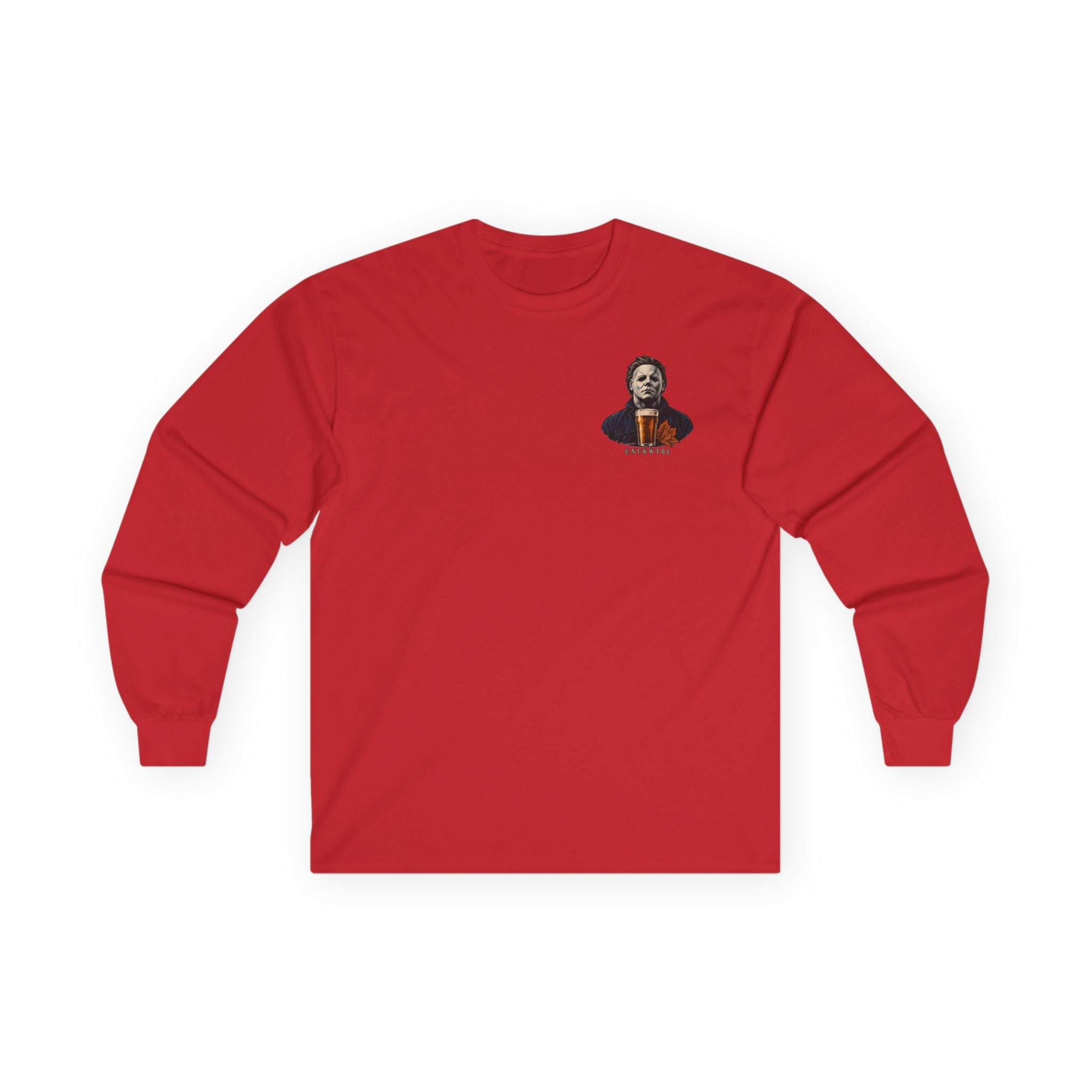 Michael Myers Midnight Ale Horror Long Sleeve Tee