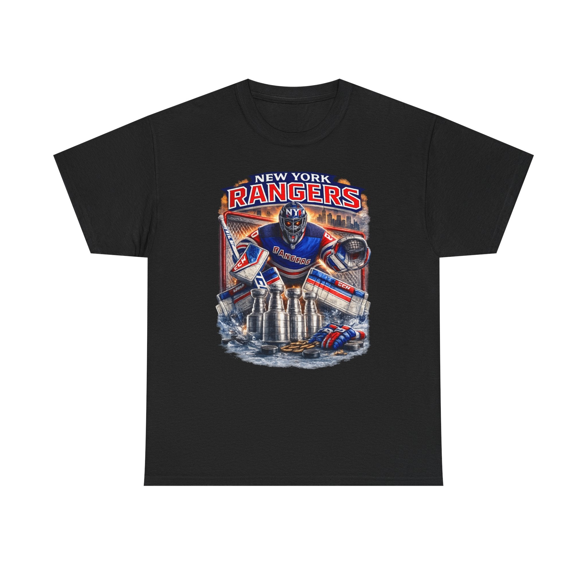 New York Rangers Goalie Tee — NHL Hockey Fan Shirt