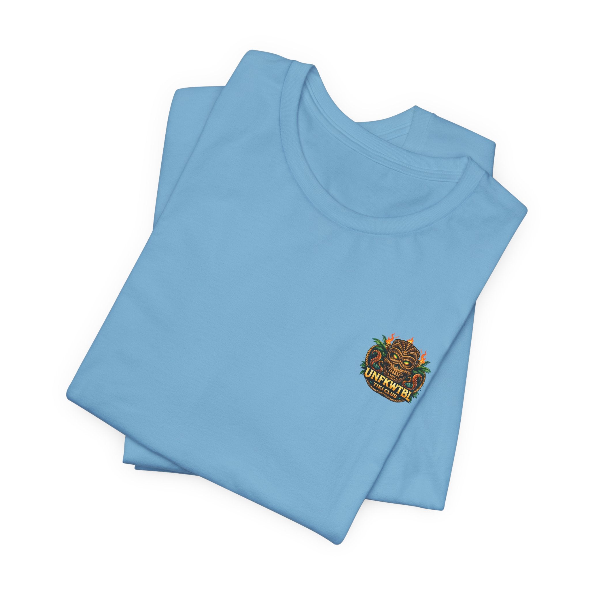 Cursed Paradise T-Shirt — Tropical Tiki Skull Graphic Tee