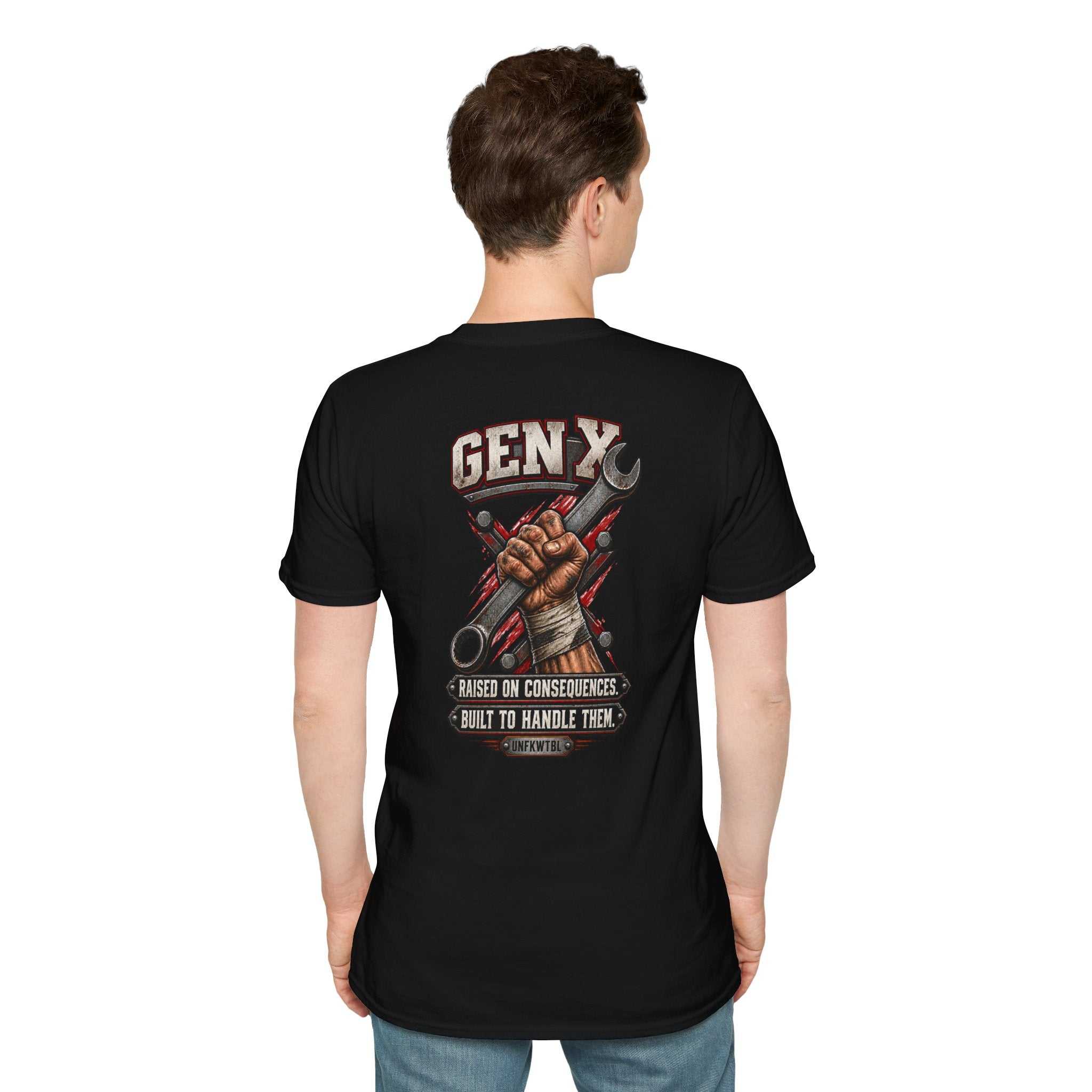 Raised on Consequences Gen X Tee