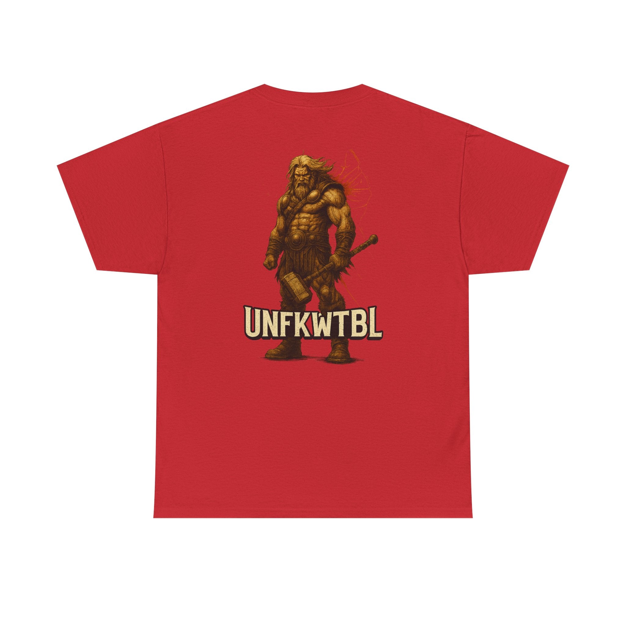 Viking God Tee with Norse mythology design on classic fit cotton shirt
