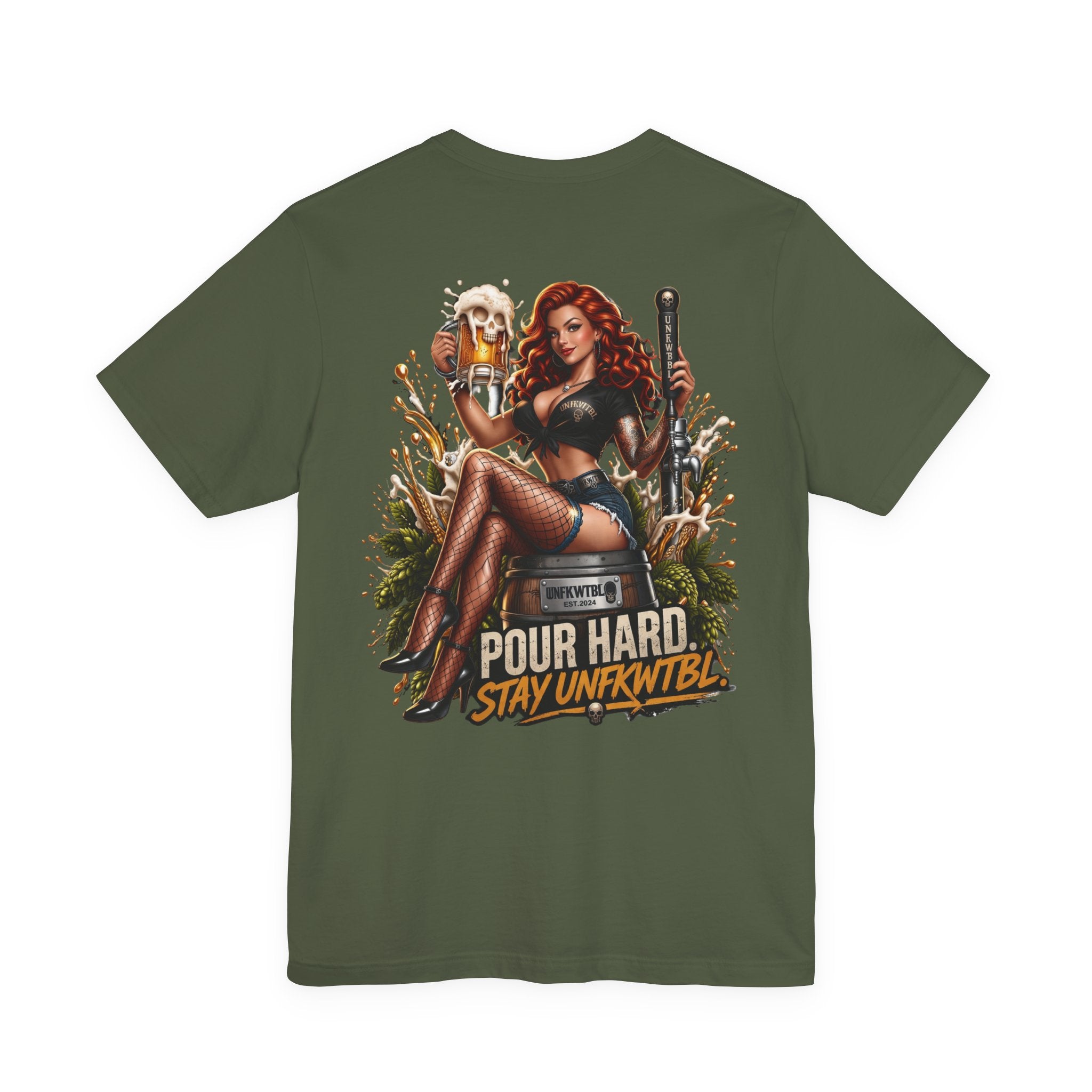 Pour Hard Stay Unkwtbz Tee