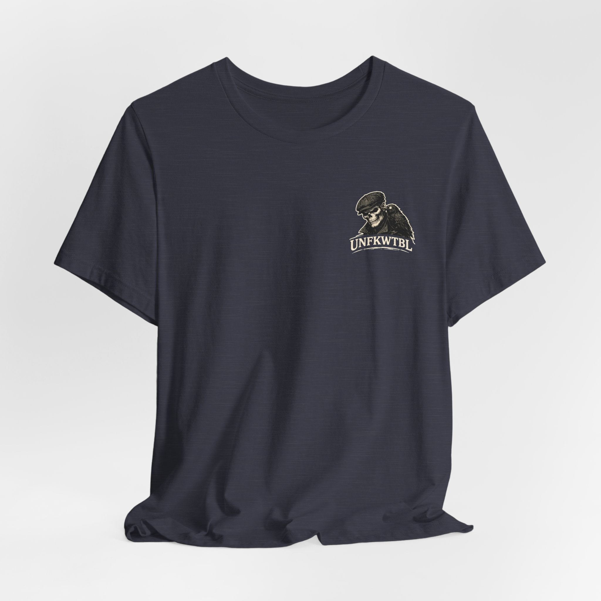Silent Men Skull Rider Tee — 'Silent Men They Decide' Graphic T-Shirt