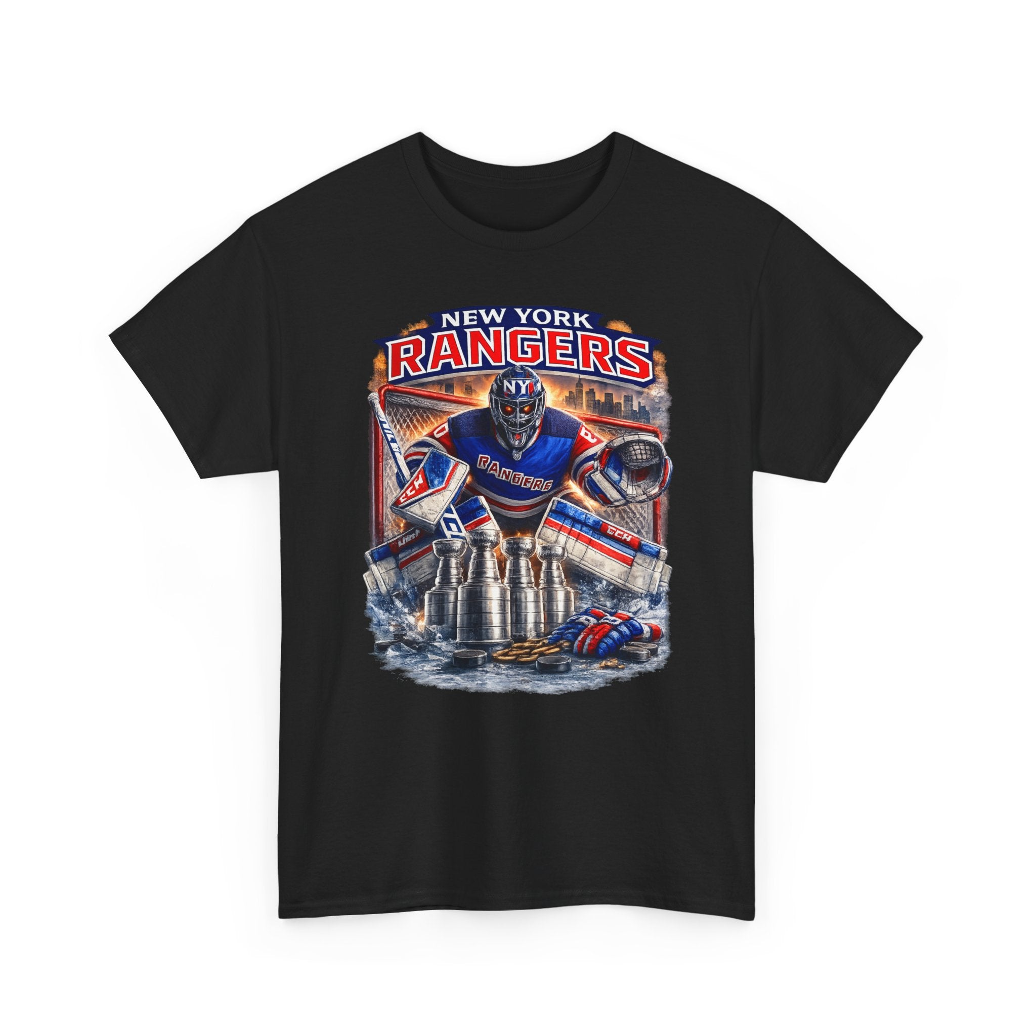 New York Rangers Goalie Tee — NHL Hockey Fan Shirt