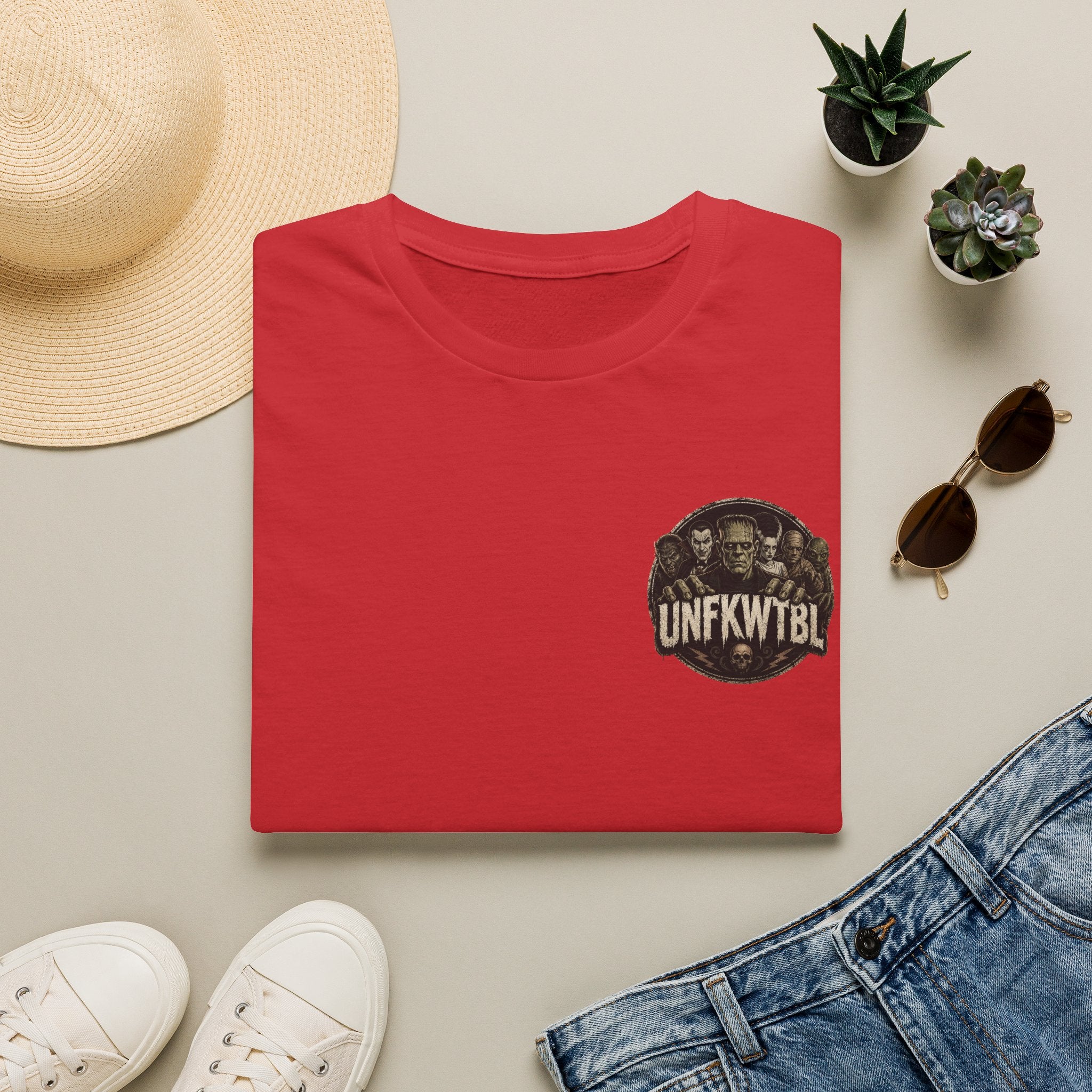 UNFKWTBL Band Logo T‑Shirt — Retro Grunge Rock Tee