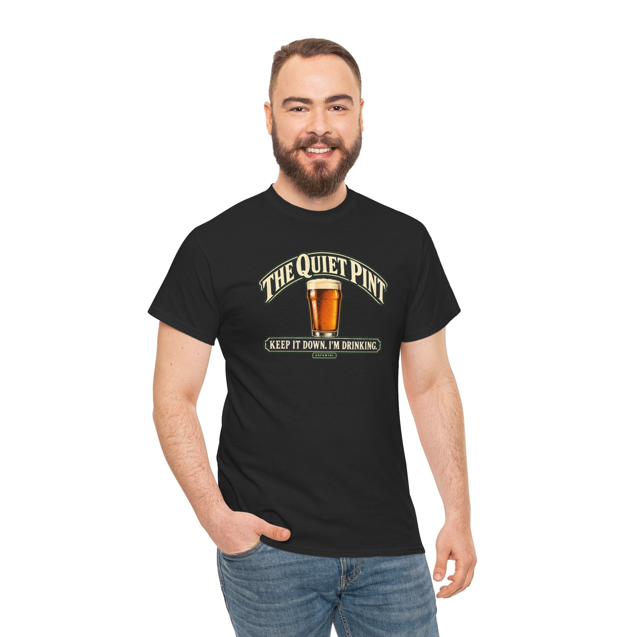 The Quiet Pint “Keep It Down, I’m Drinking” Beer T-Shirt