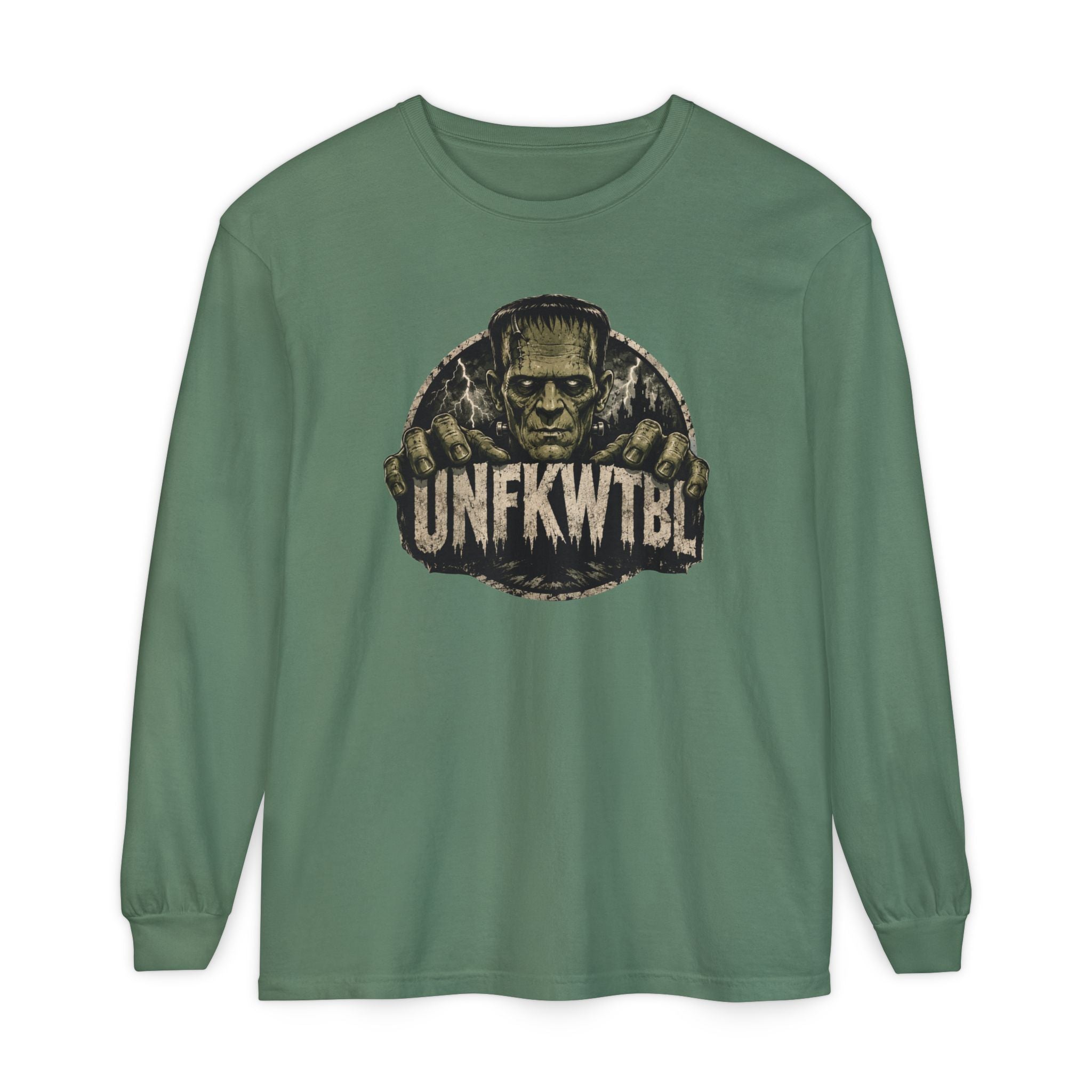 Frankenstein "UNFKWTBL" Graphic Long Sleeve Tee